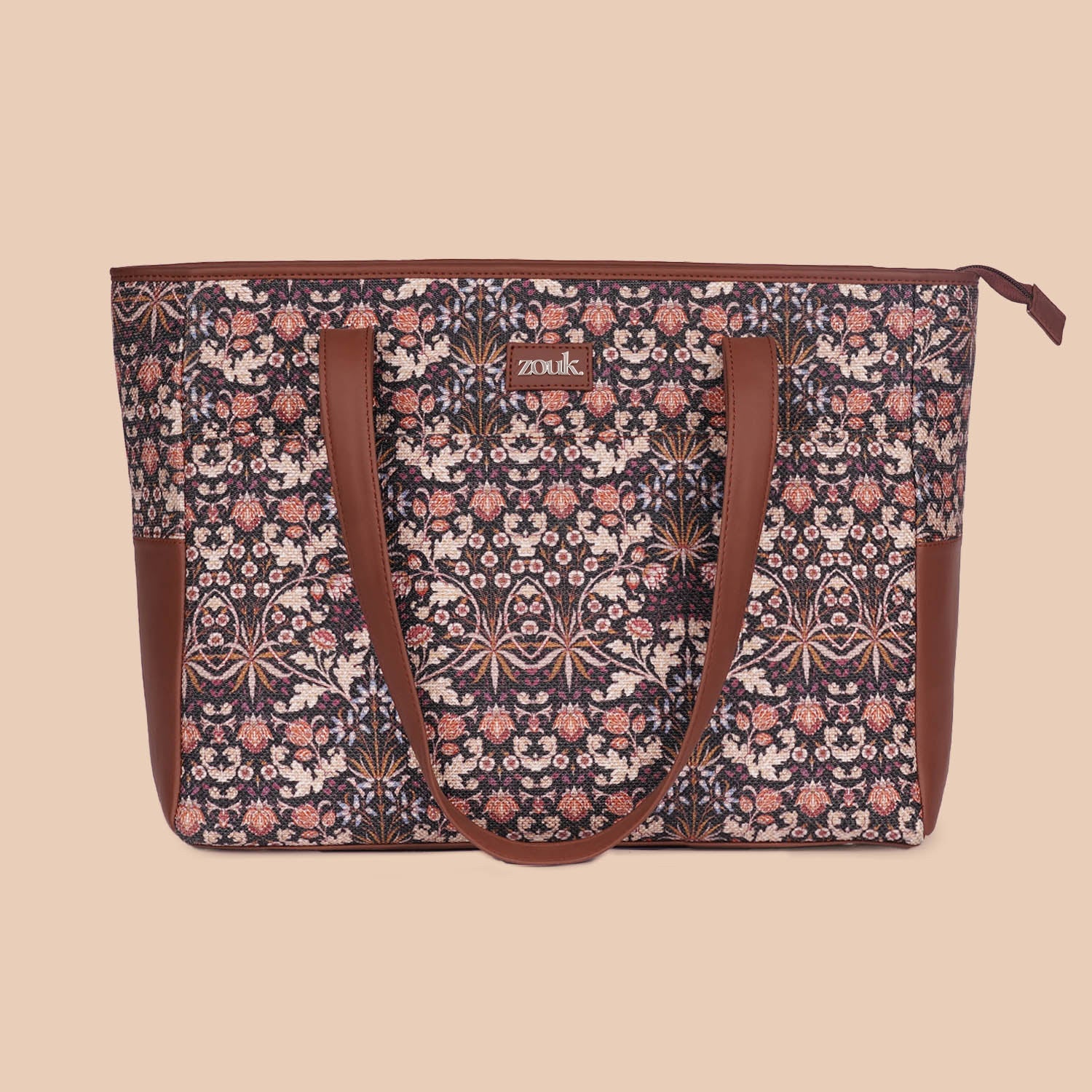 Kashmir Blooms Diaper Bag