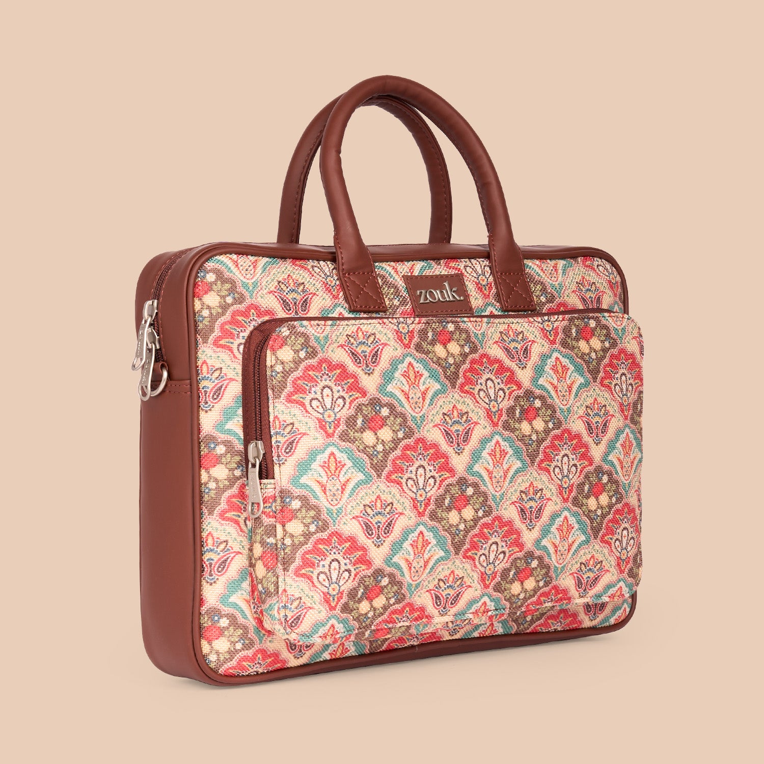 Mughal Art Multicolor Laptop Bag