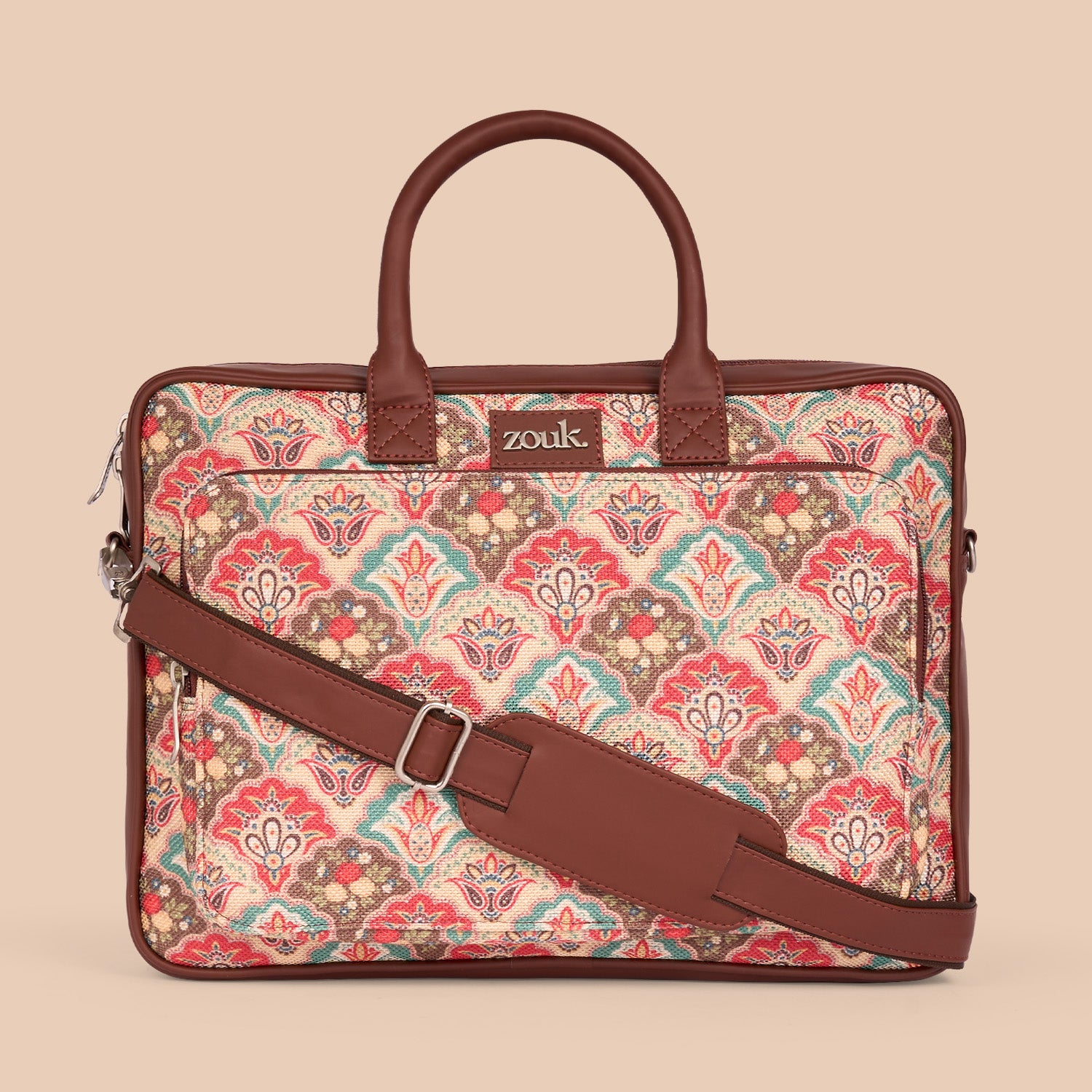 Mughal Art Multicolor Laptop Bag