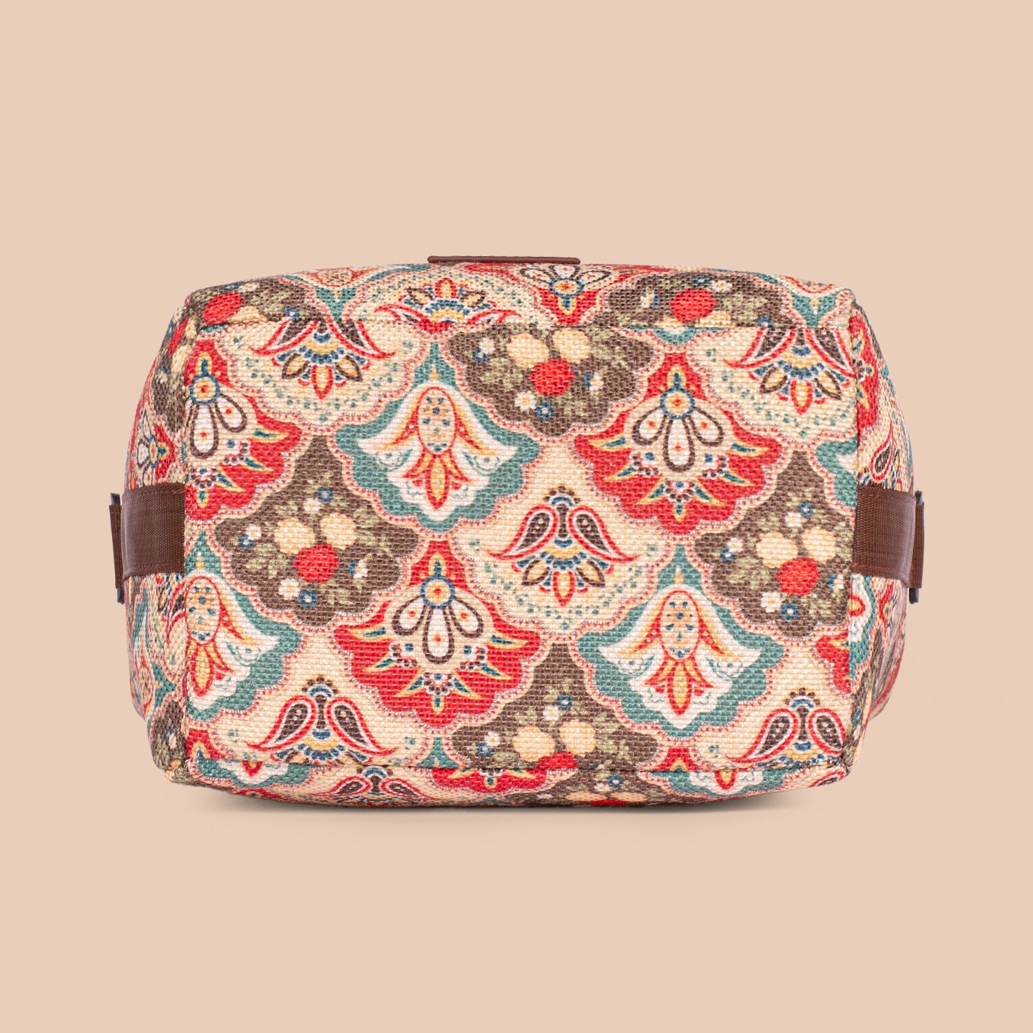 Mughal Art Multicolor Roll Up Lunch Bag