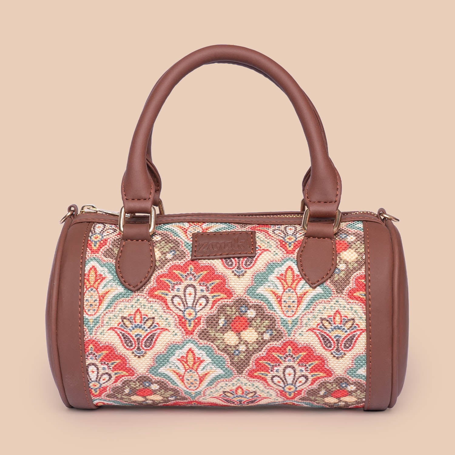Mughal Art Multicolor Statement Satchel (Small)