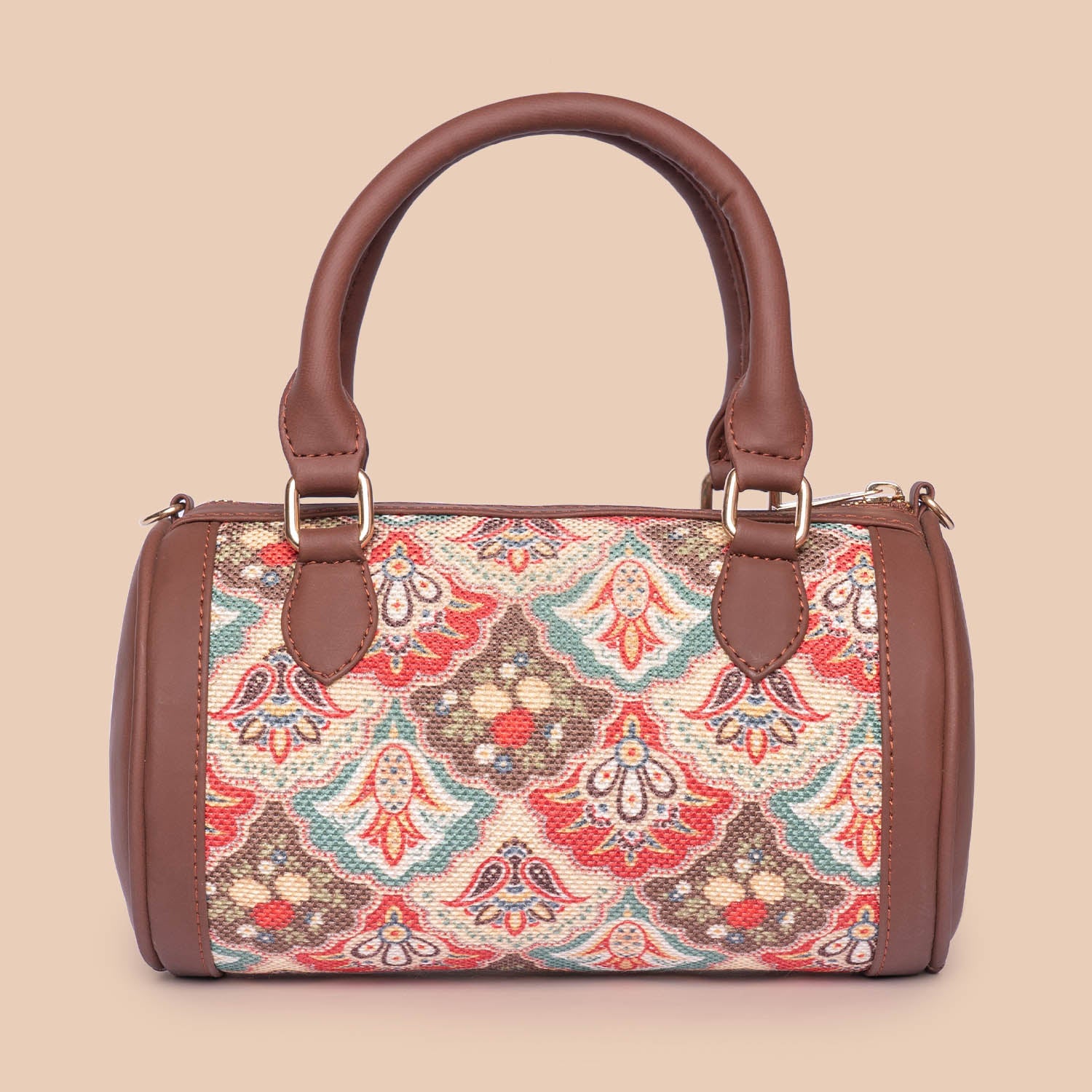 Mughal Art Multicolor Statement Satchel (Small)