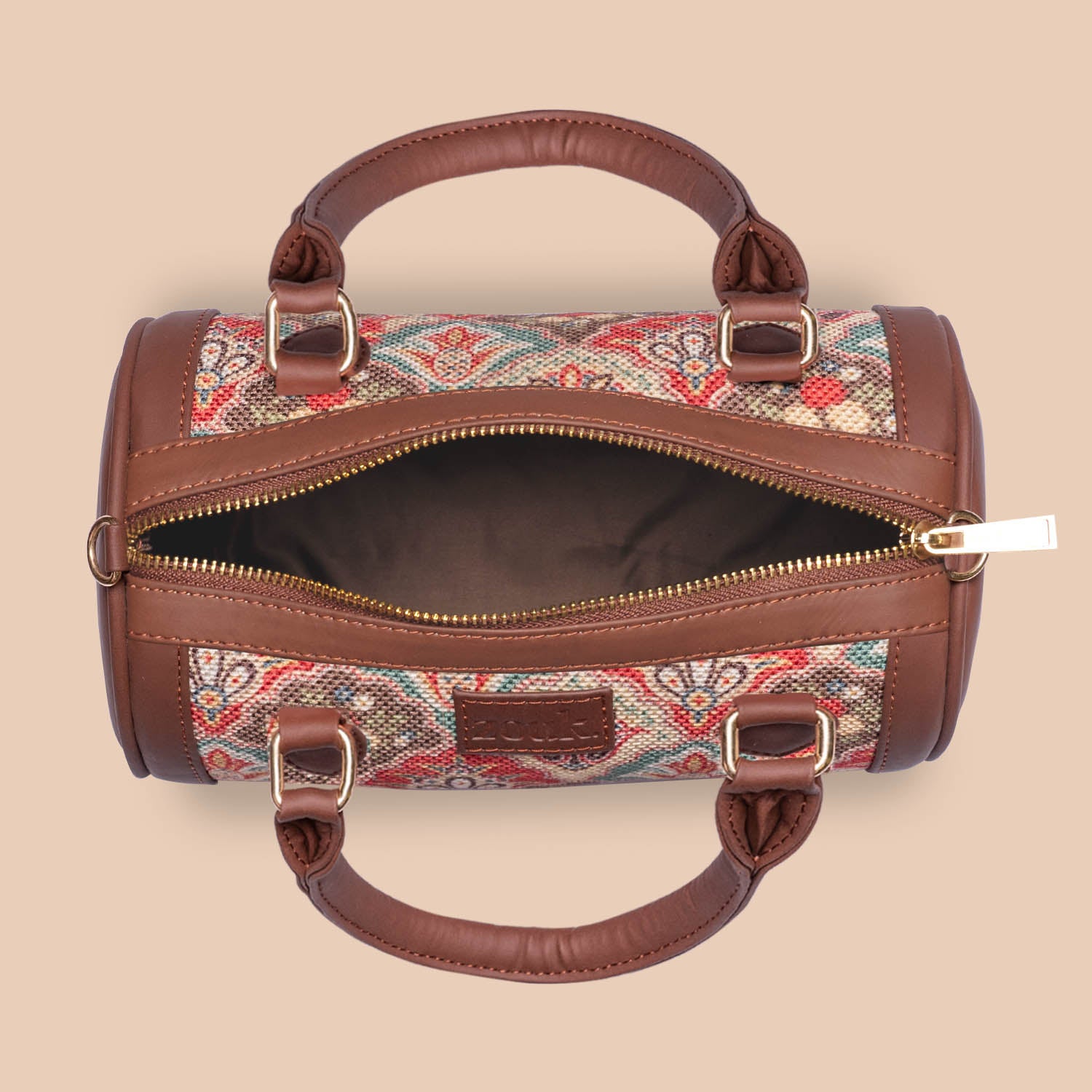 Mughal Art Multicolor Statement Satchel (Small)