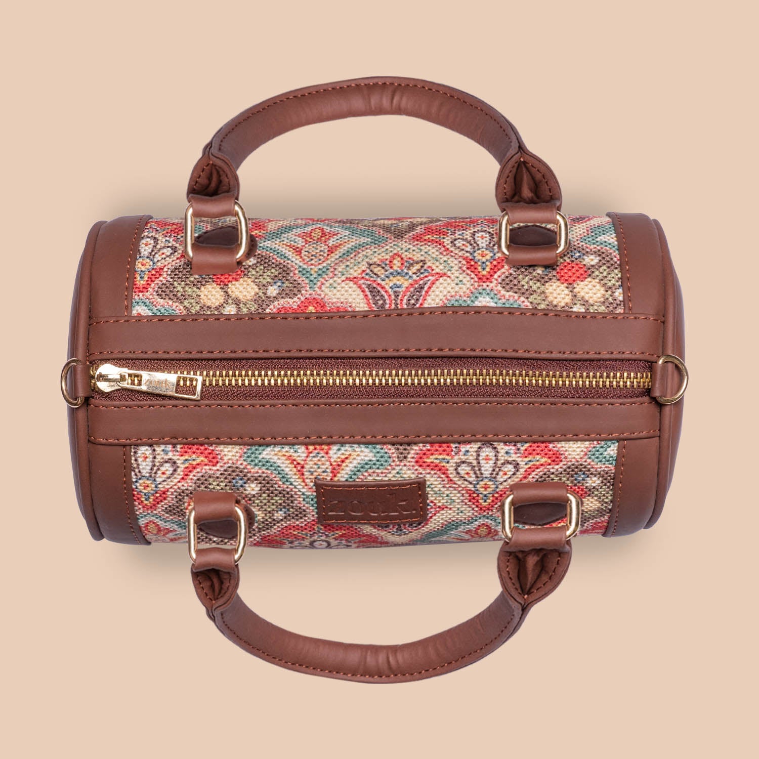 Mughal Art Multicolor Statement Satchel (Small)