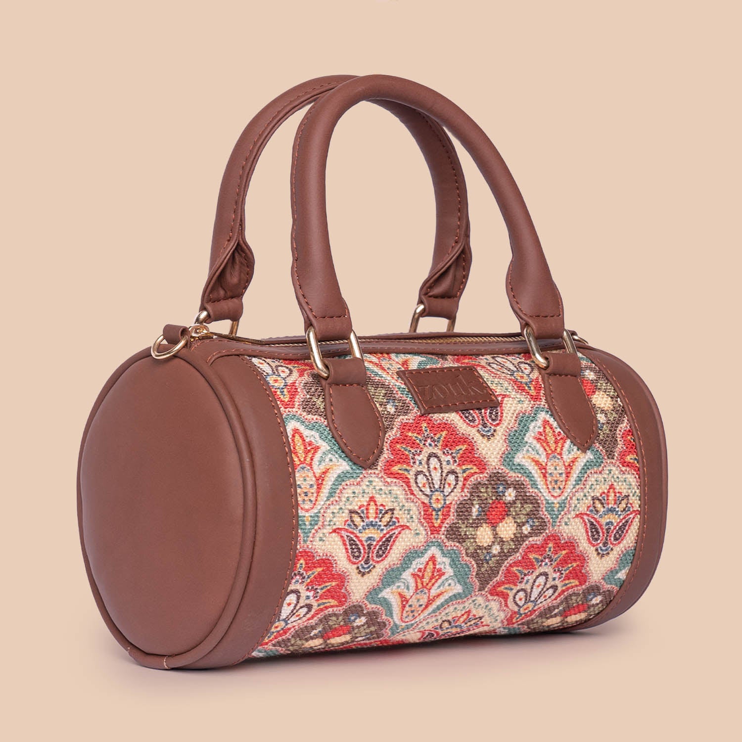 Mughal Art Multicolor Statement Satchel (Small)