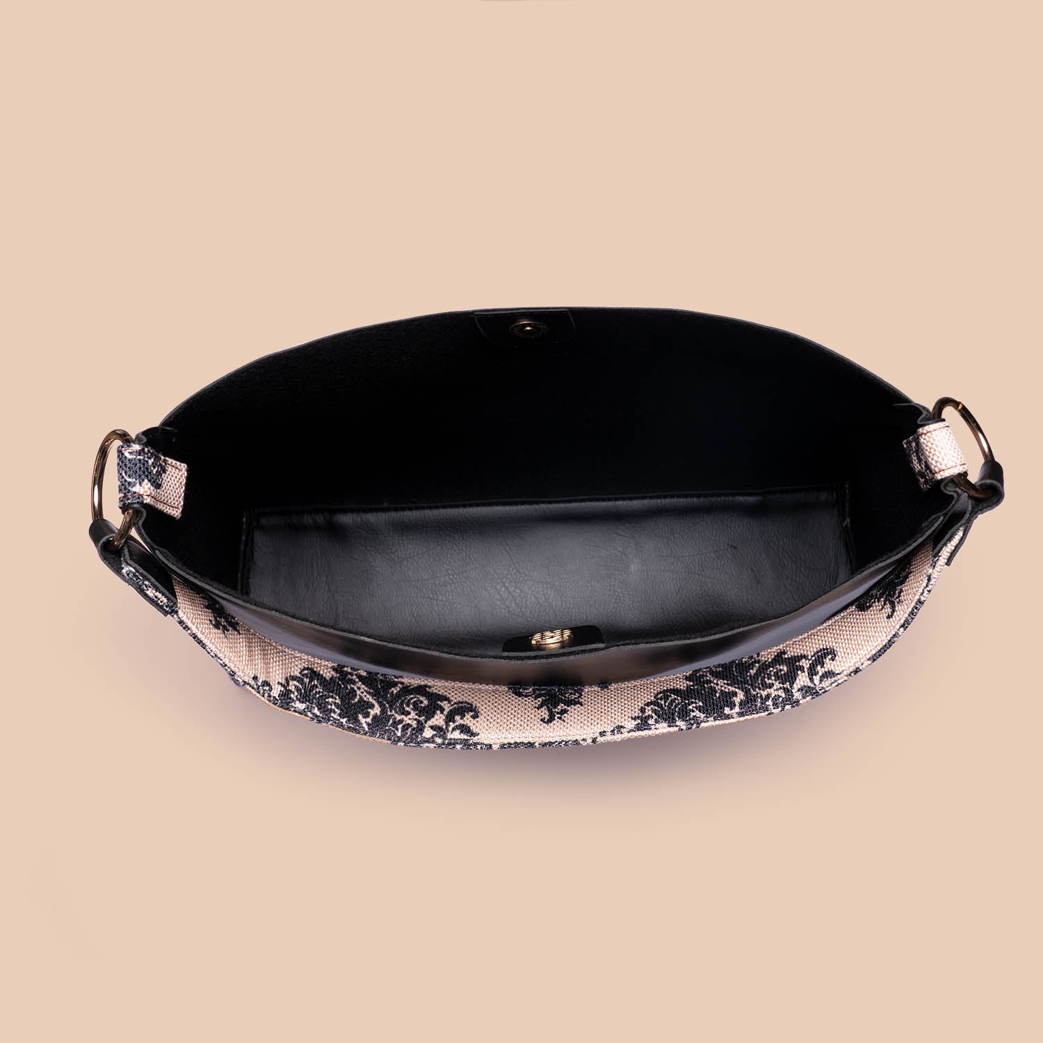 Mughal Motif Classic Open Tote