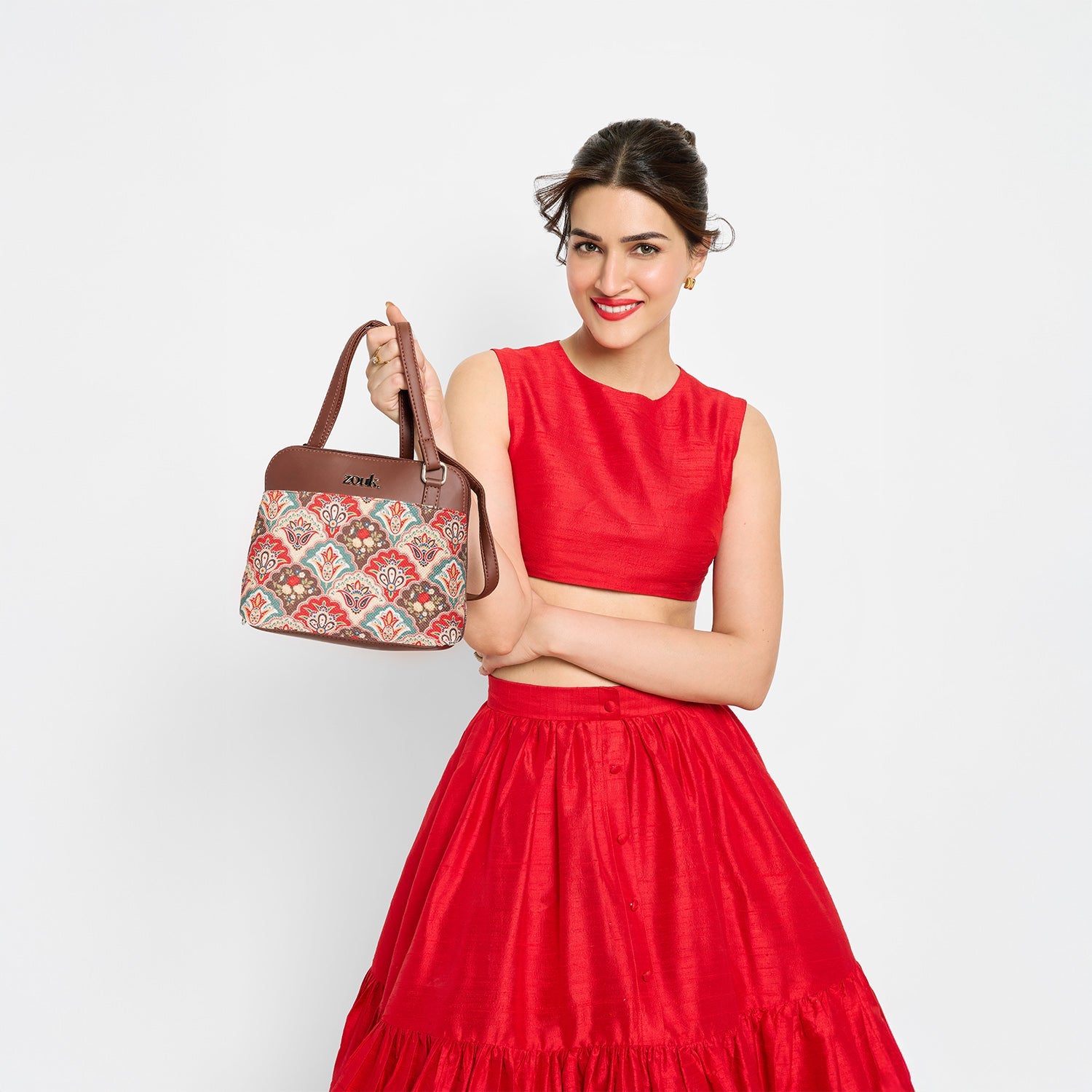 ZIP-Mughal Art Multicolor OOO Sling Bag