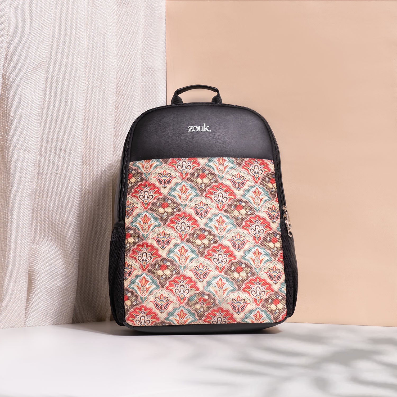 Mughal Art Multicolor Statement Backpack