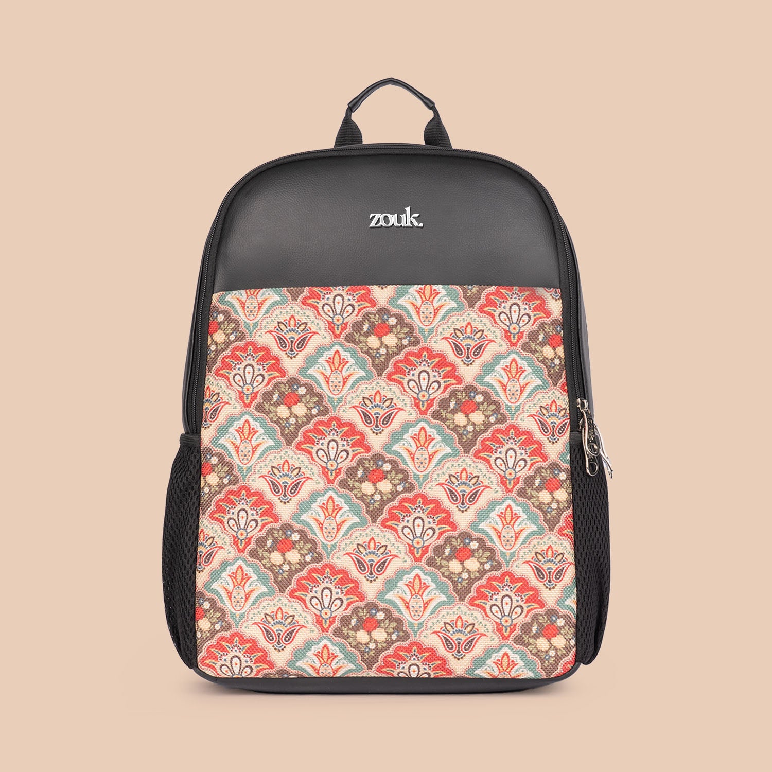 Mughal Art Multicolor Statement Backpack