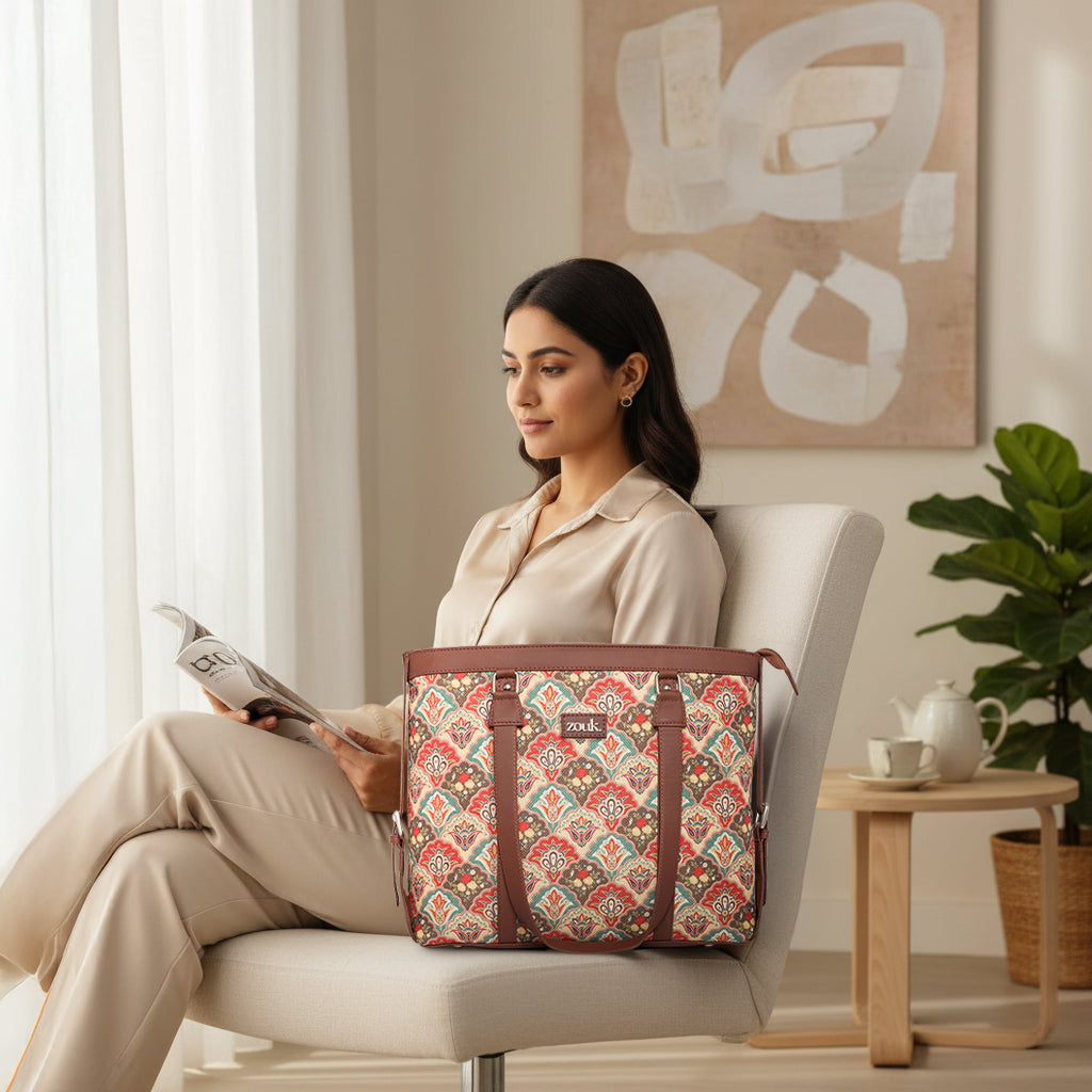 Mughal Art Multicolor Women's Office Bag