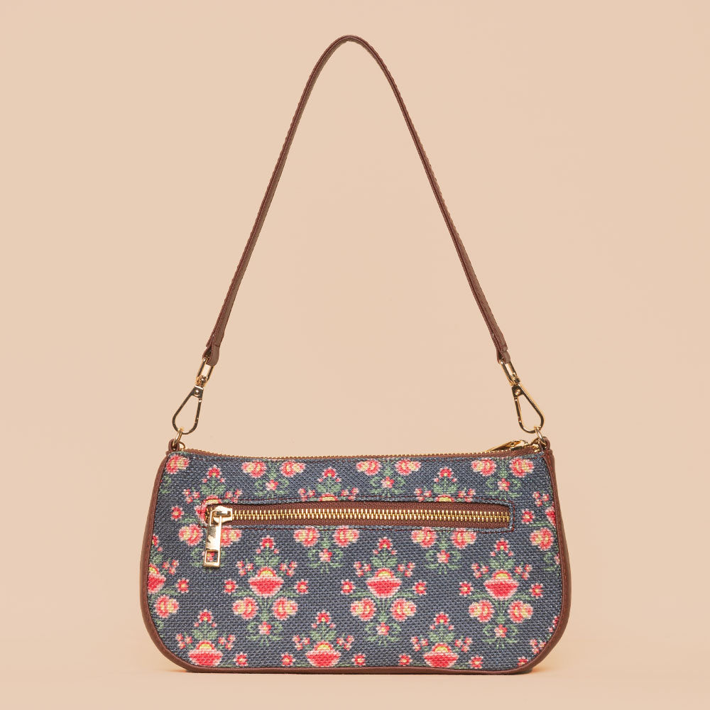 Mughal Garden Print Baguette