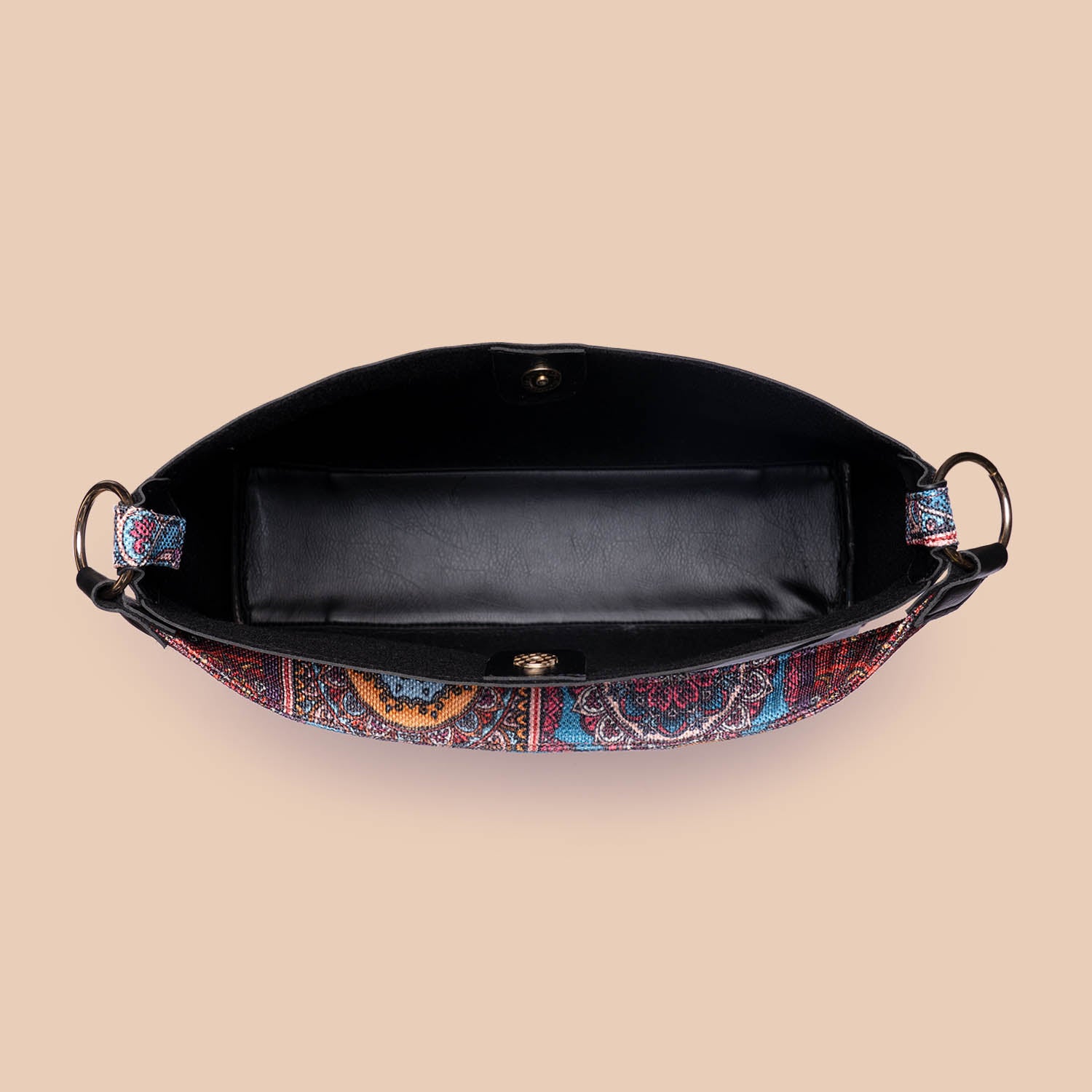 Multicolor Mandala Print Classic Open Tote