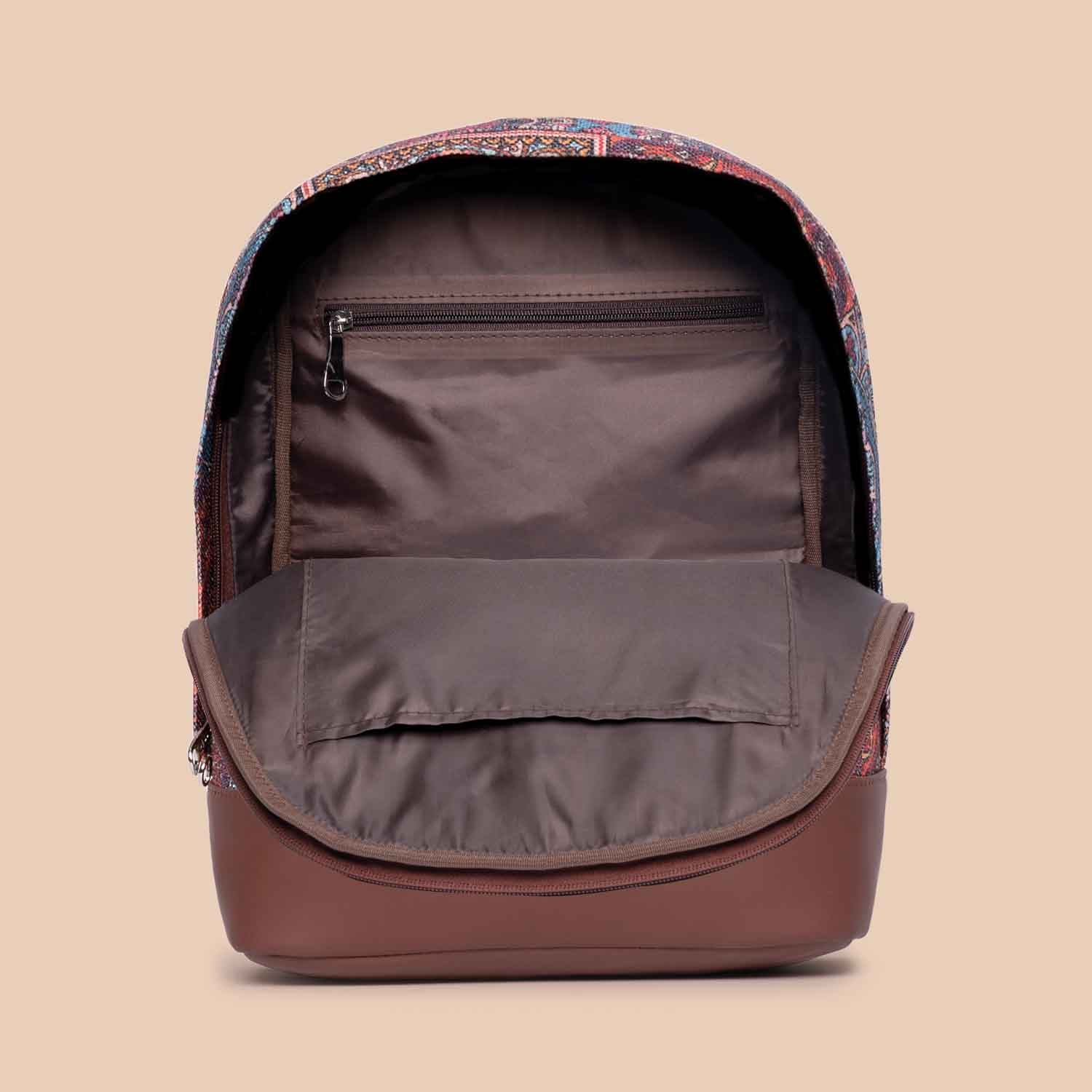 Multicolor Mandala Print Dome Daypack