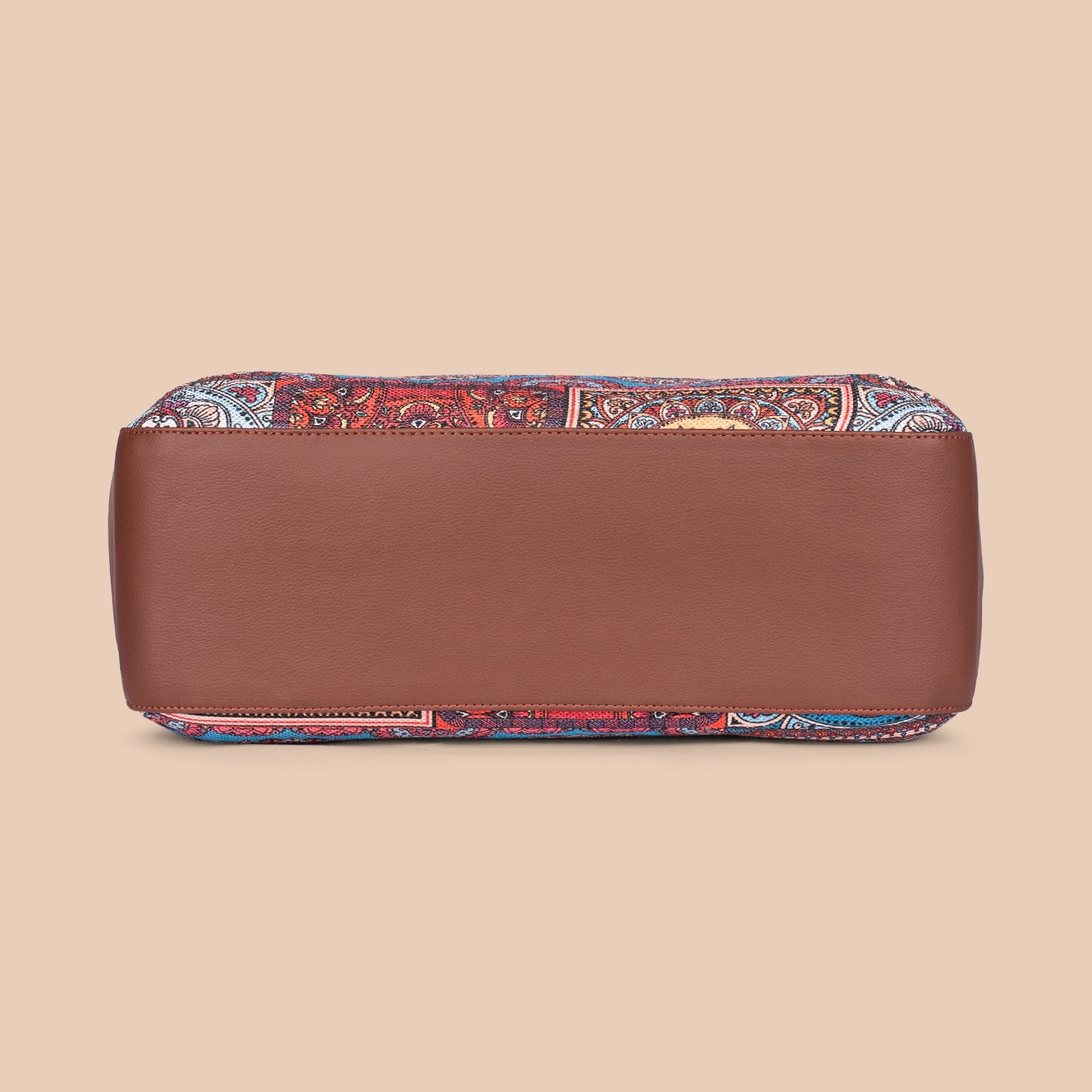 Multicolor Mandala Print Getaway Handbag