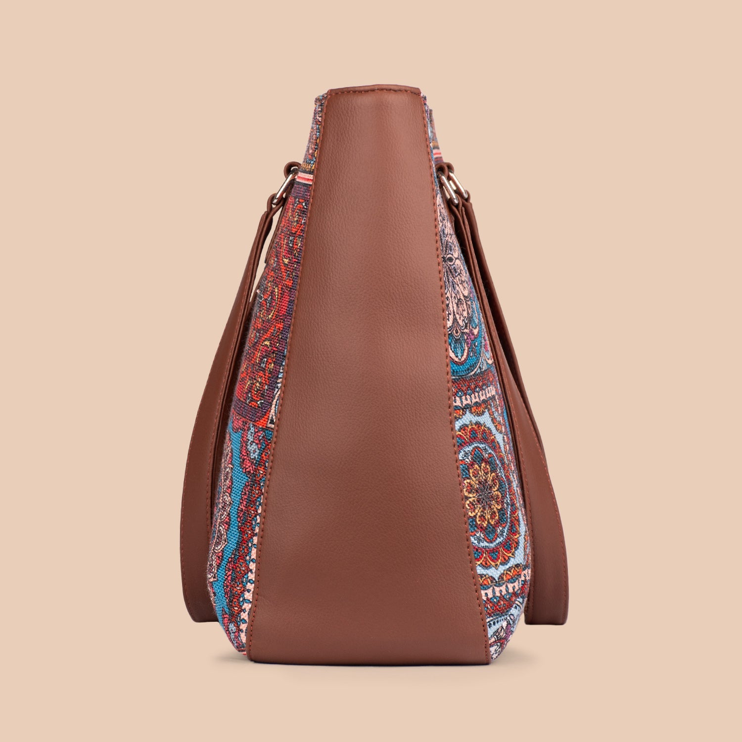 Multicolor Mandala Print Getaway Handbag