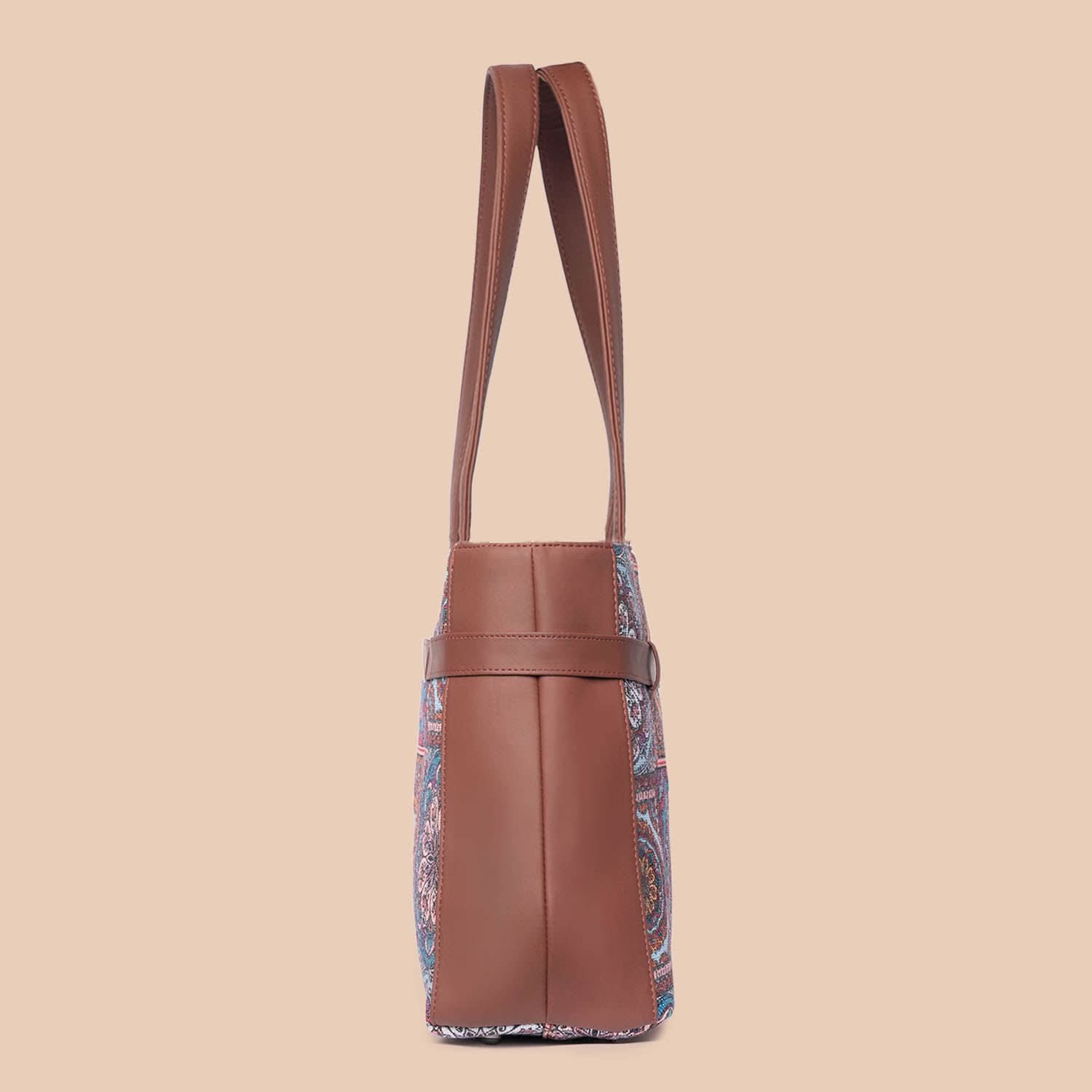 Multicolor Mandala Print - Statement Office Bag & U-Shaped Sling Bag Combo