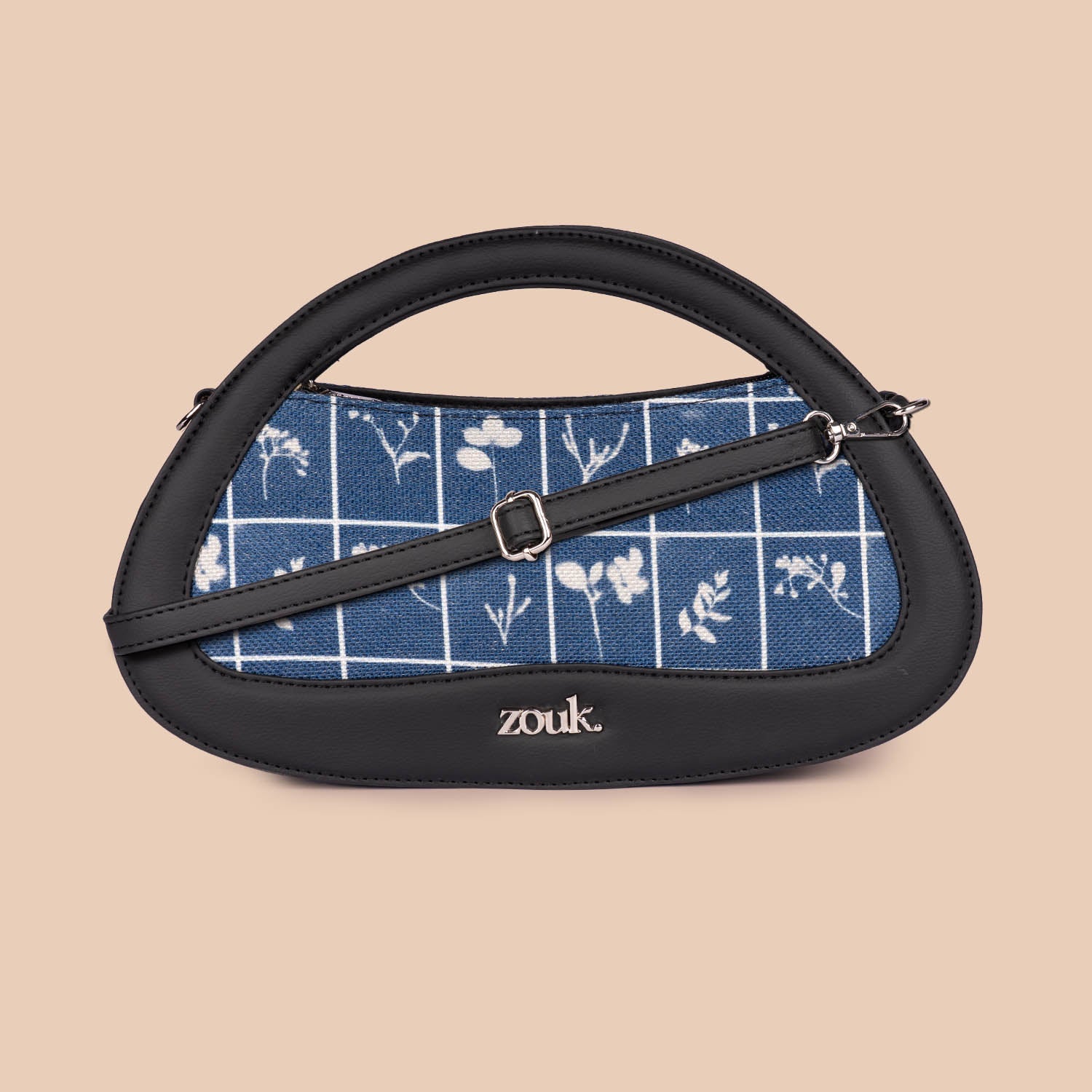 ZIP-Nadia Sling Bag - Lakshadweep Azure