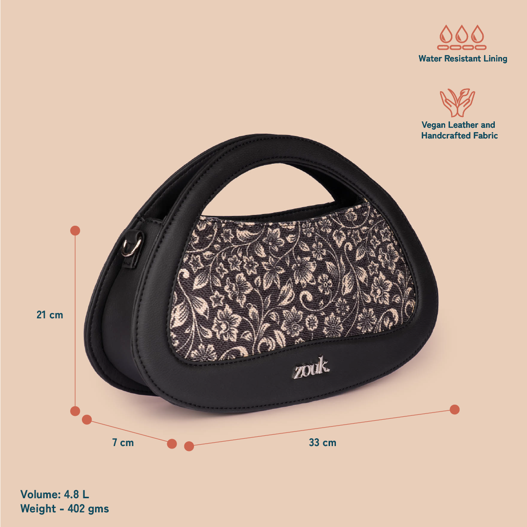 ZIP-Nadia Sling Bag - FloMotif