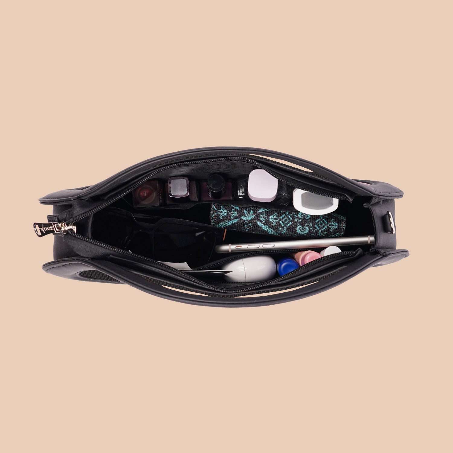 Nadia Sling Bag - Cashmere Noir (Copper)