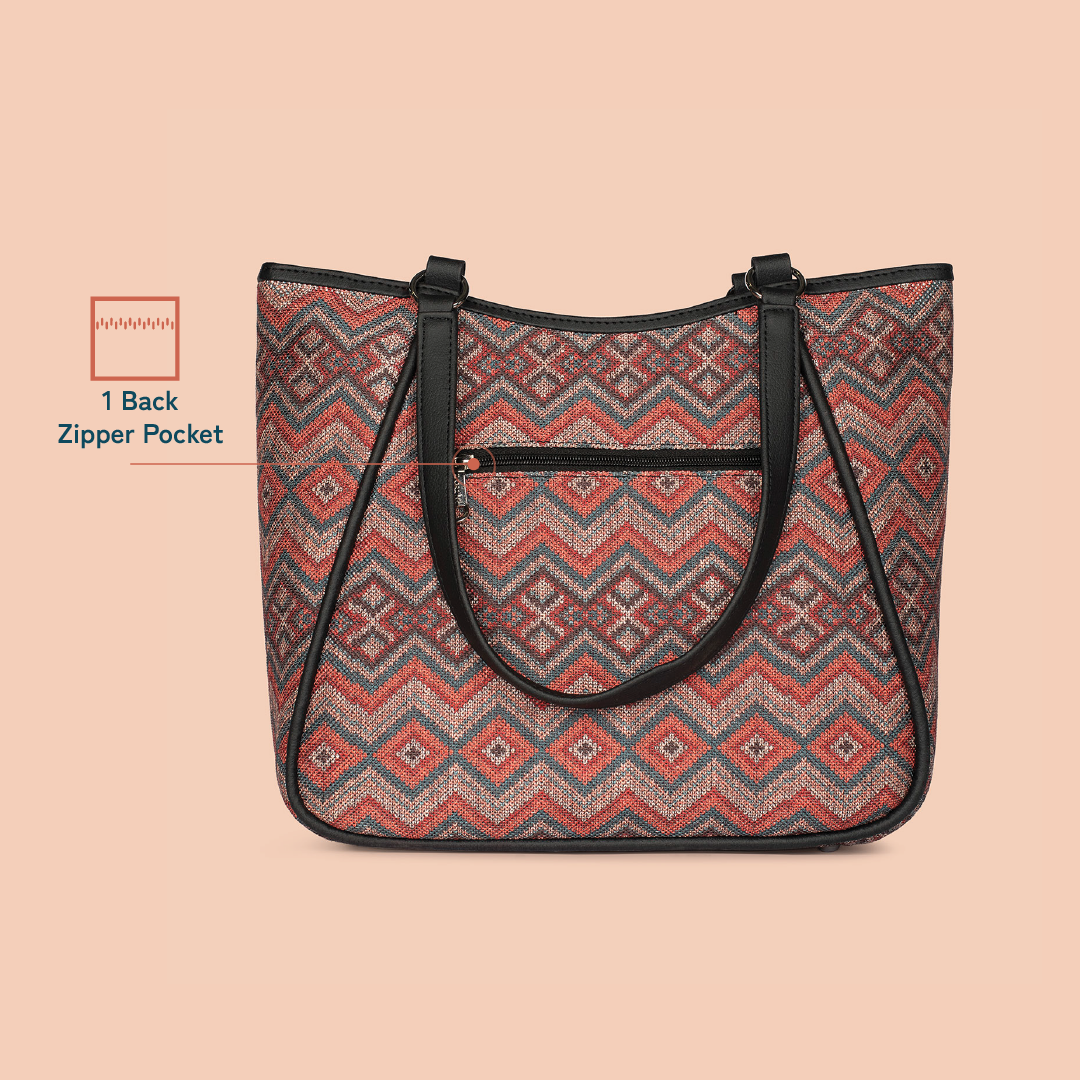 Rhea Kapoor Naisha Tote Bag - Gwalior Weaves