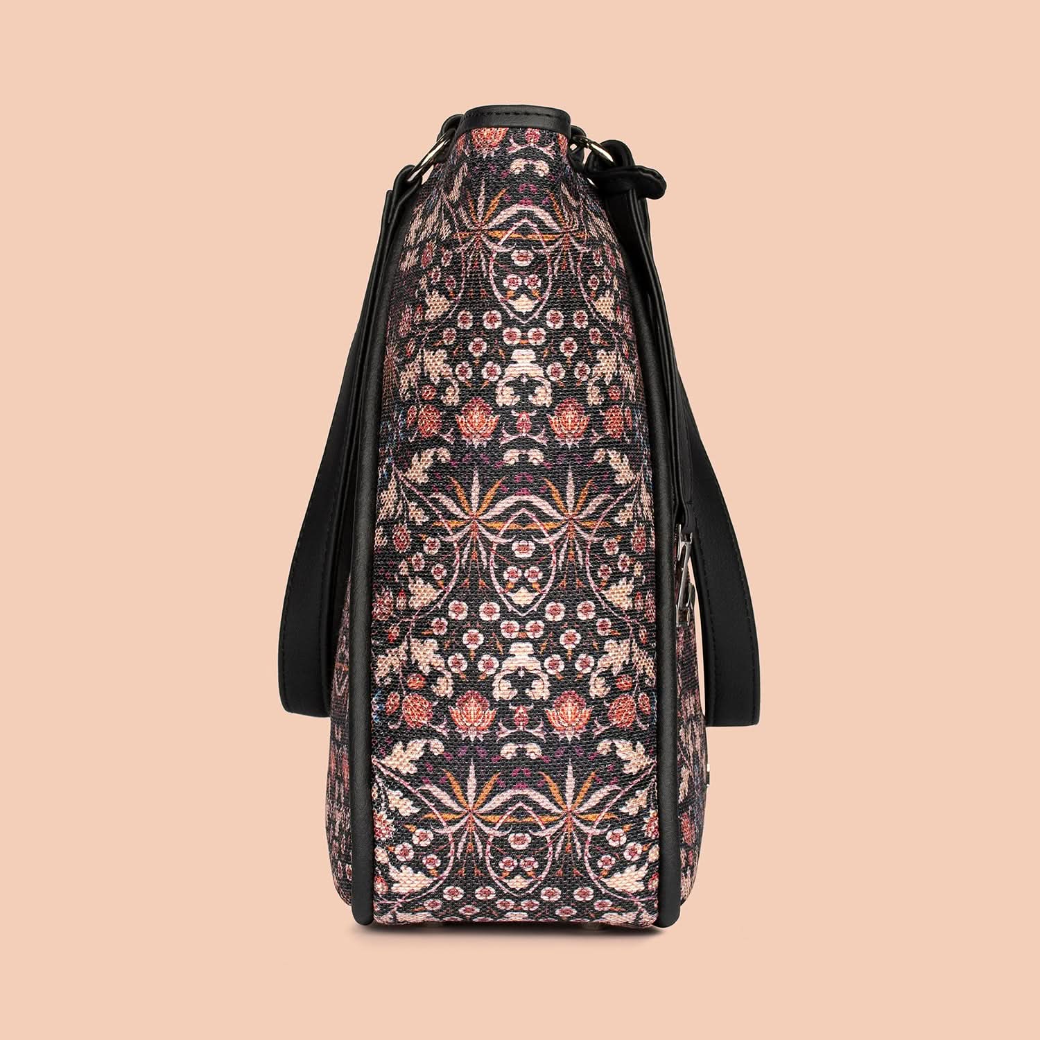 Rhea Kapoor Naisha Tote Bag - Kashmir Blooms