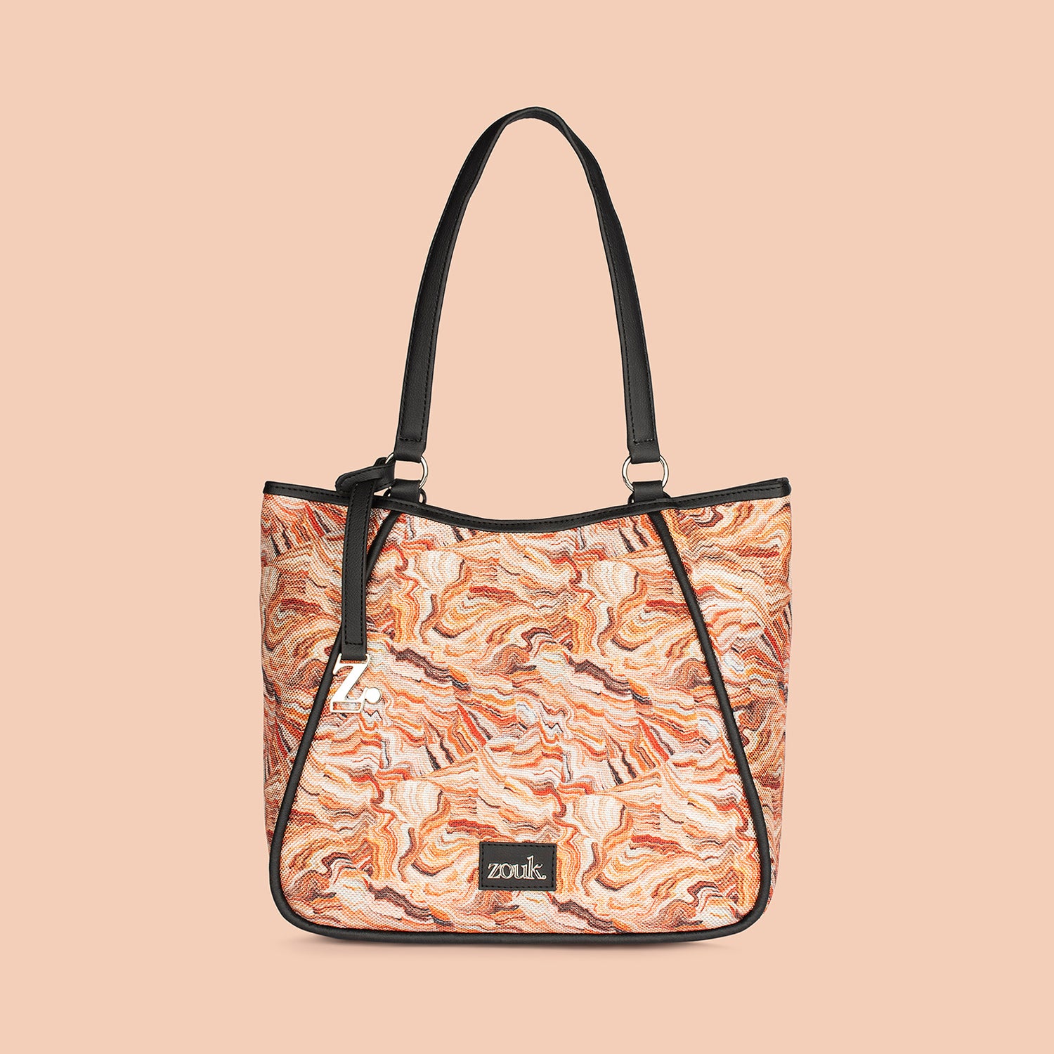 Rhea Kapoor Naisha Tote Bag - Nicobar Coral