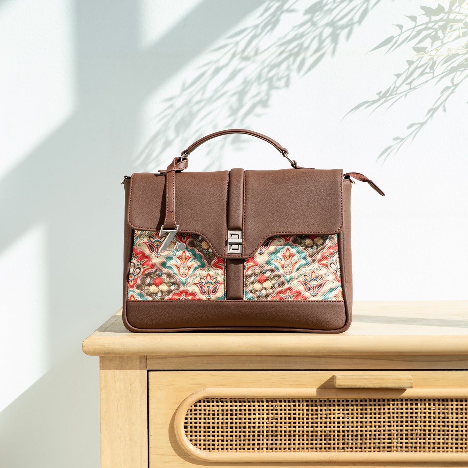 Kriti Sanon - Mughal Art Multicolor Nessa Satchel