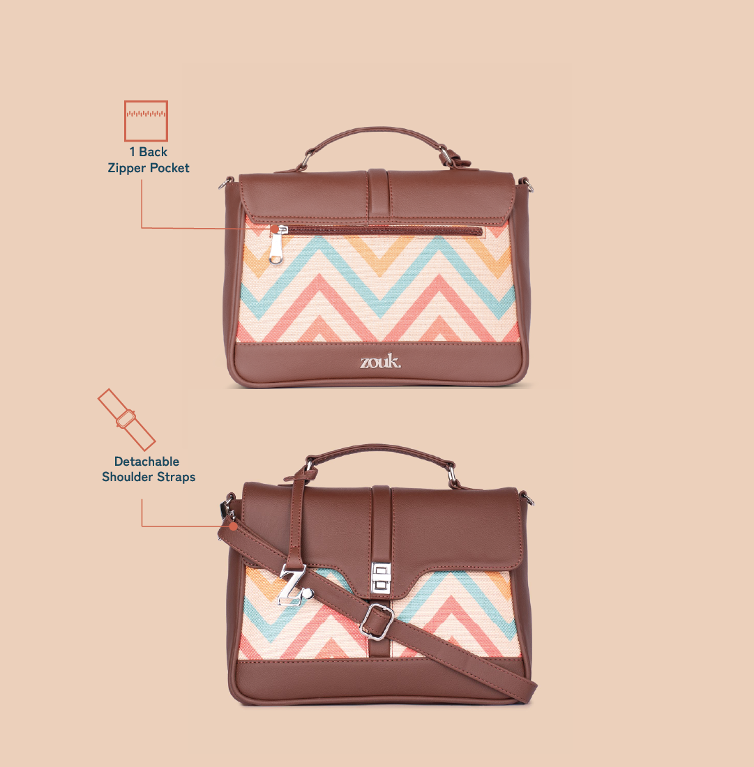 ZIP-Kriti Sanon - WavBeach Nessa Satchel