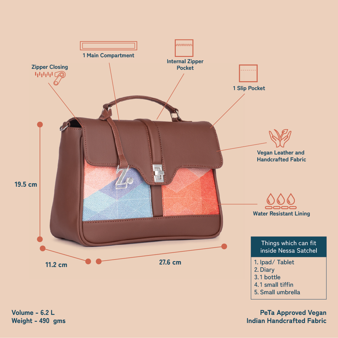 ZIP-Kriti Sanon - GeoOptics Nessa Satchel