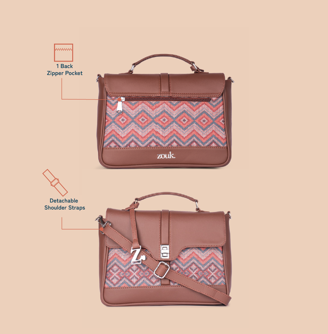 Kriti Sanon - Gwalior Weaves Nessa Satchel