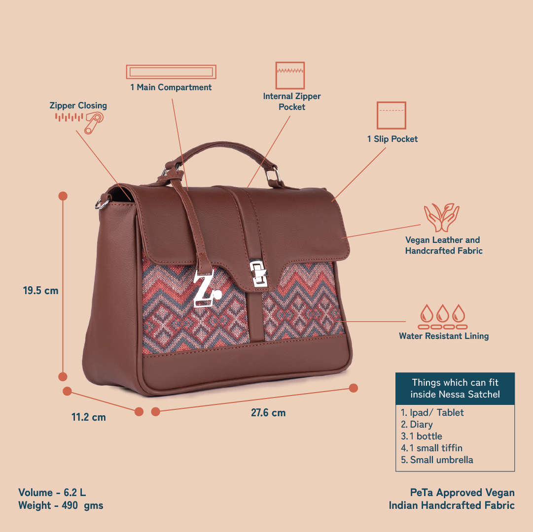 Kriti Sanon - Gwalior Weaves Nessa Satchel