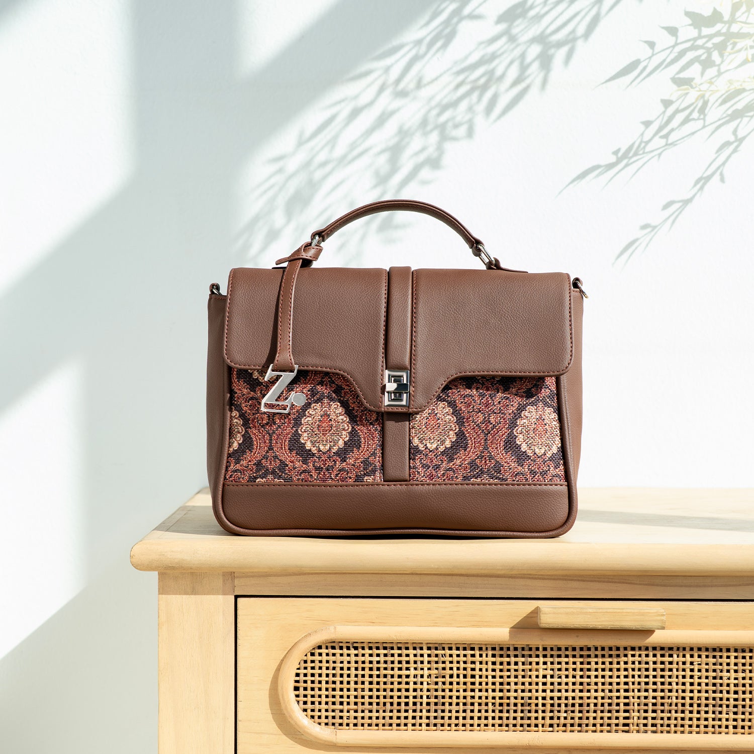 Kriti Sanon - Jodhpur Damask Nessa Satchel