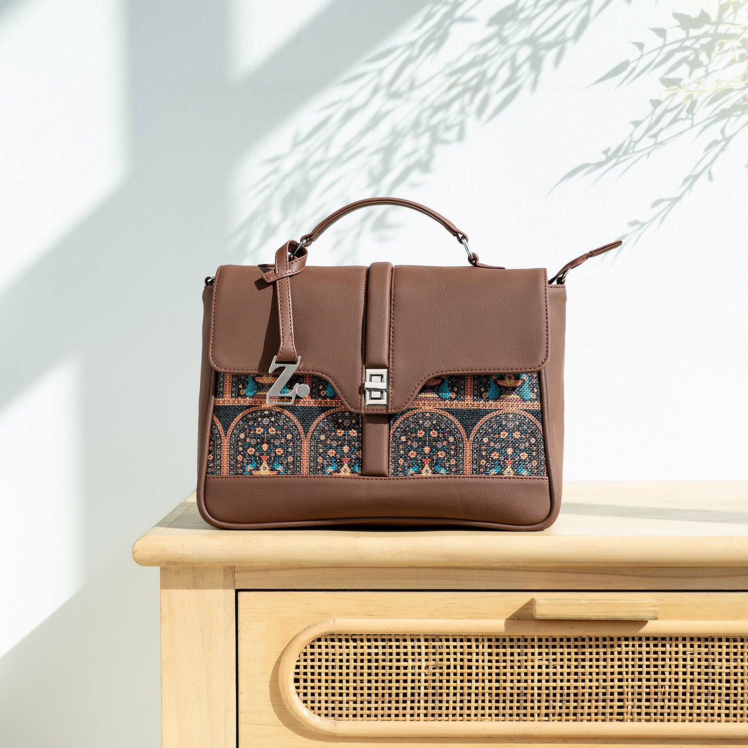 Kriti Sanon - Royal Indian Peacock Motif Nessa Satchel