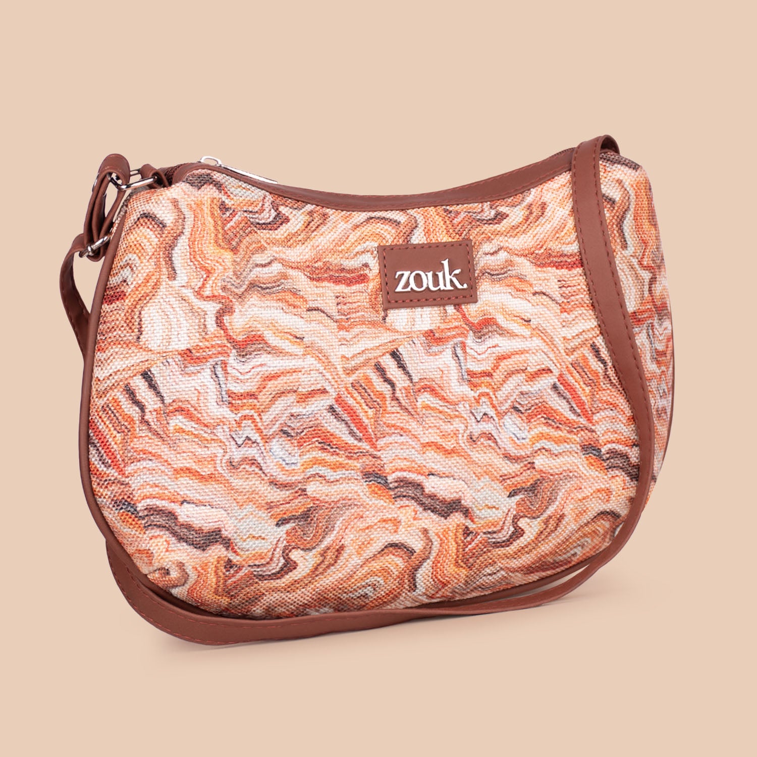 Nicobar Coral Structured Shoulder Bag