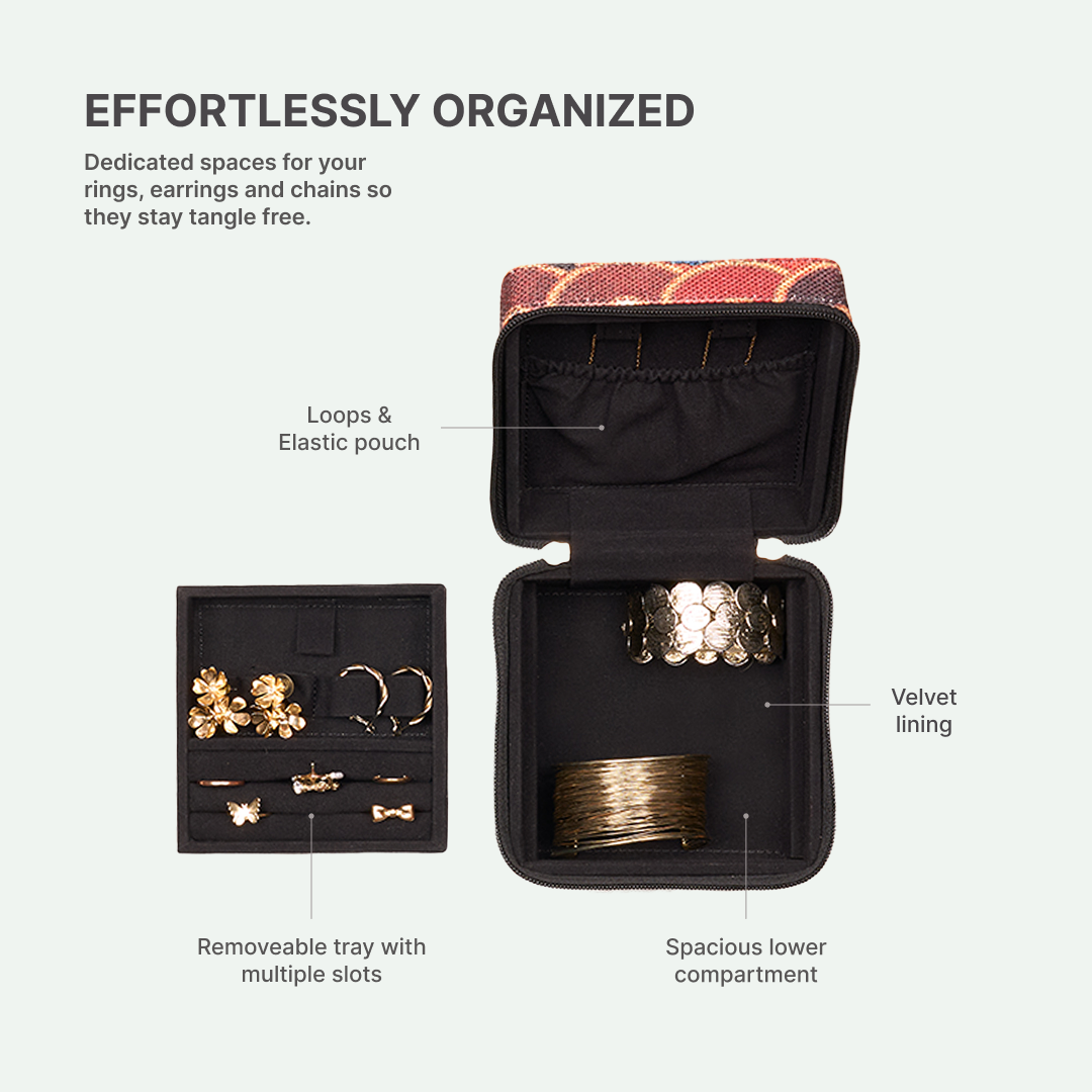 Nirona Circles Noor Jewellery Box