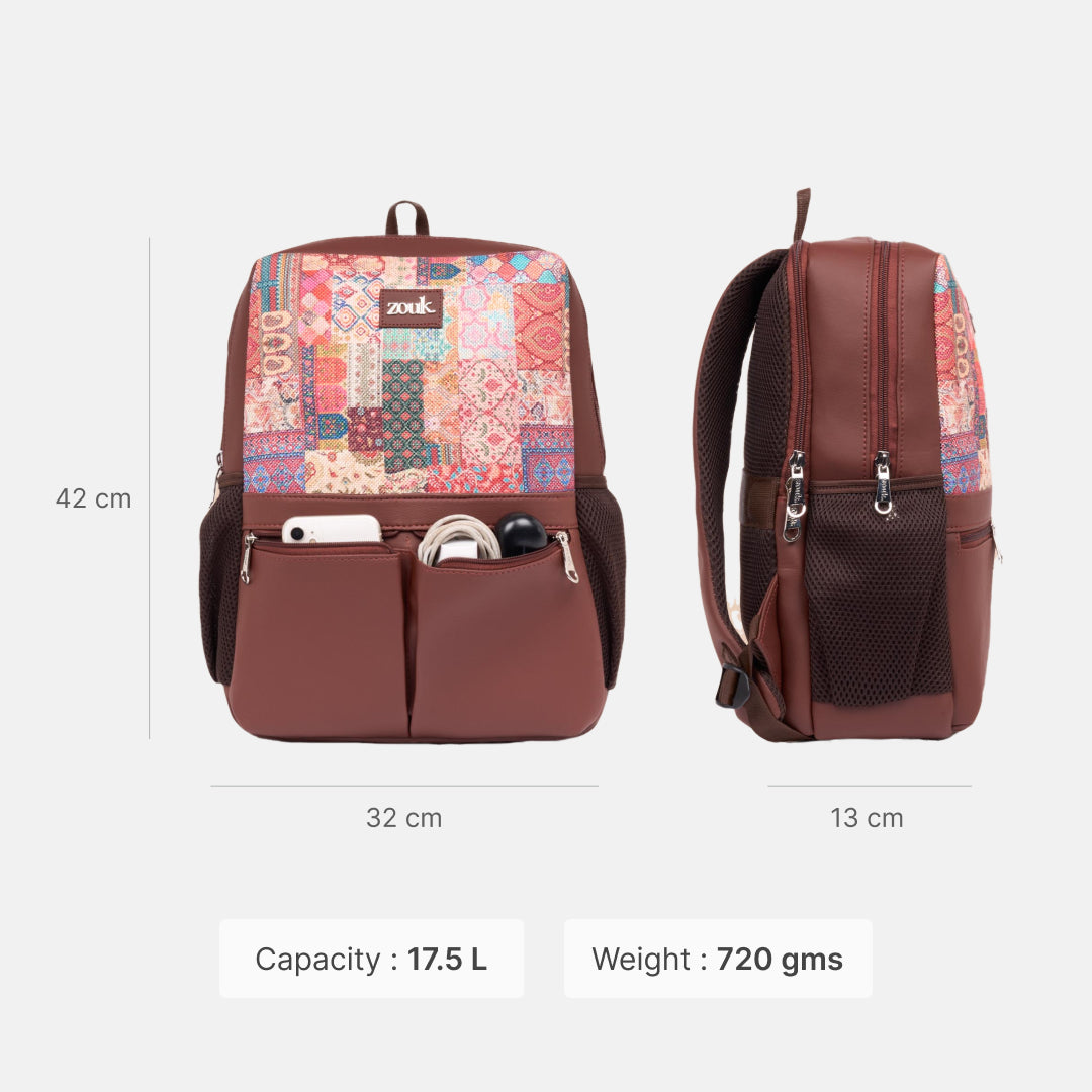 Kutch Gamthi Office Backpack (Brown)