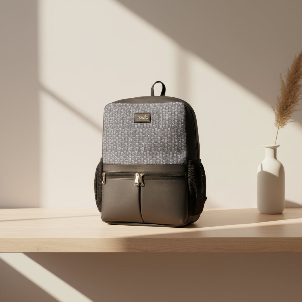 Charcoal Abyss Men's Office Backpack