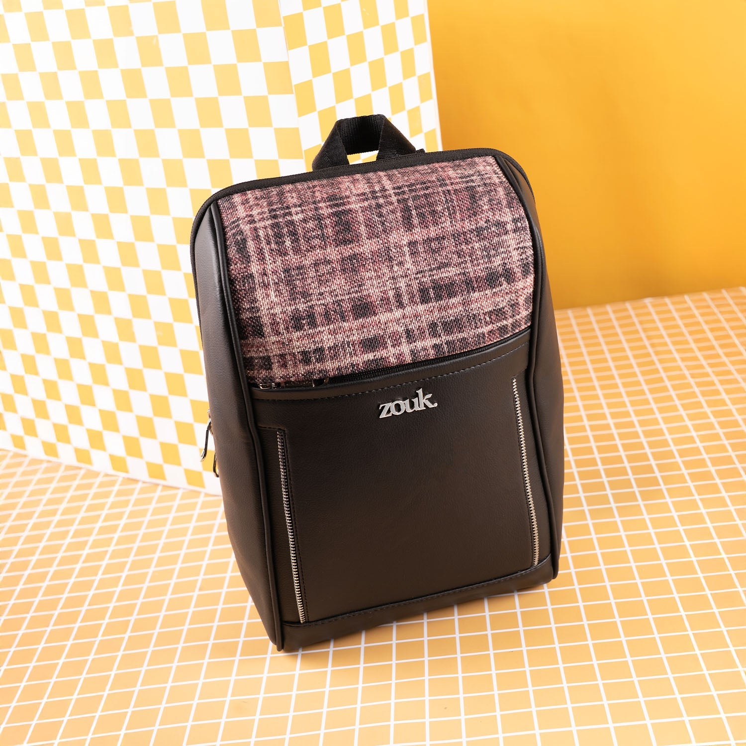 ZIP-Olina Daypack - Cashmere Noir (Pink)