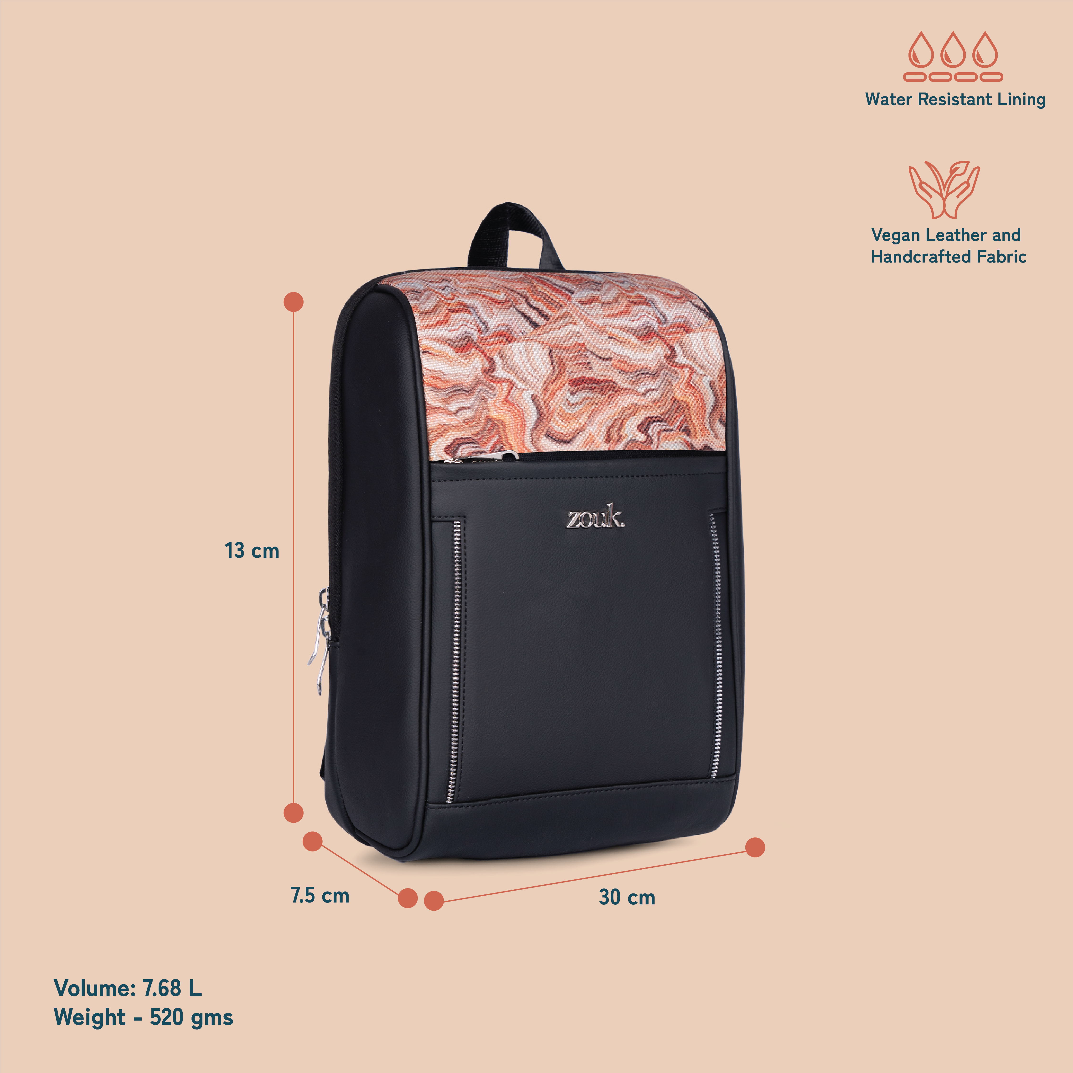 Olina Daypack - Nicobar Coral