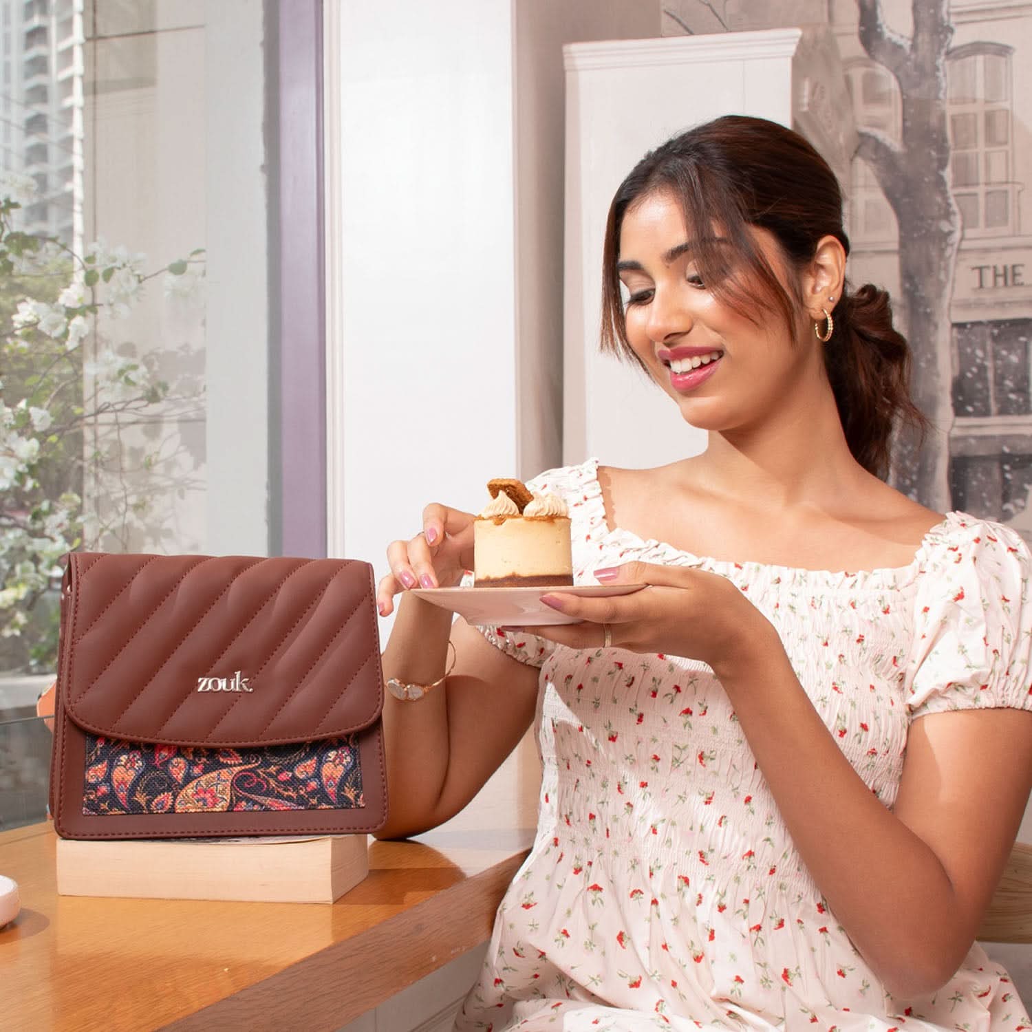 Paisley Print Beyond Basic Sling Bag