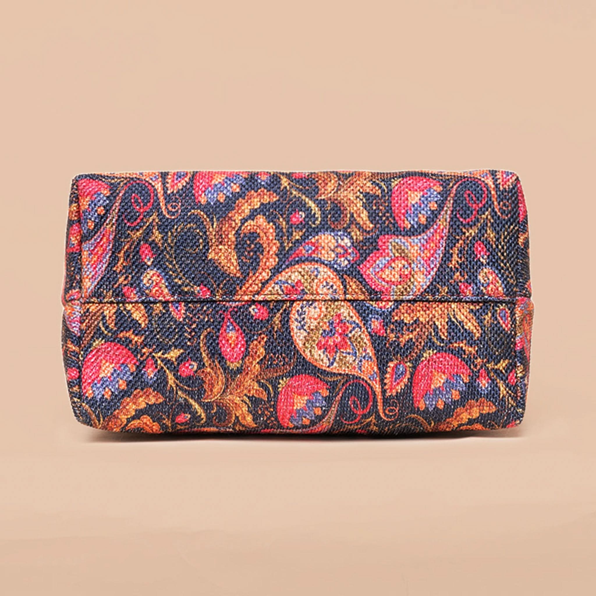 Paisley Print Flap Sling Bag