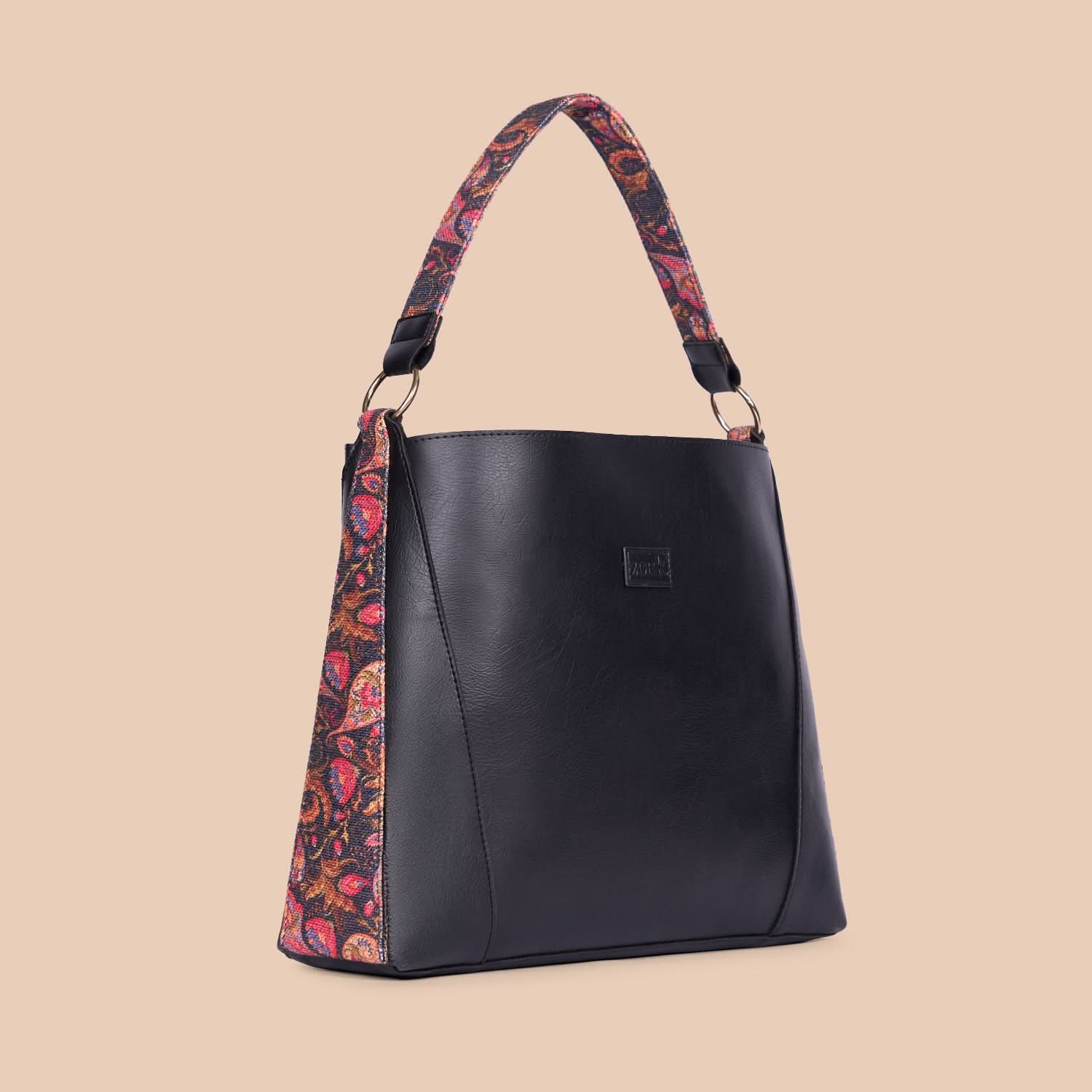 Paisley Print Classic Open Tote