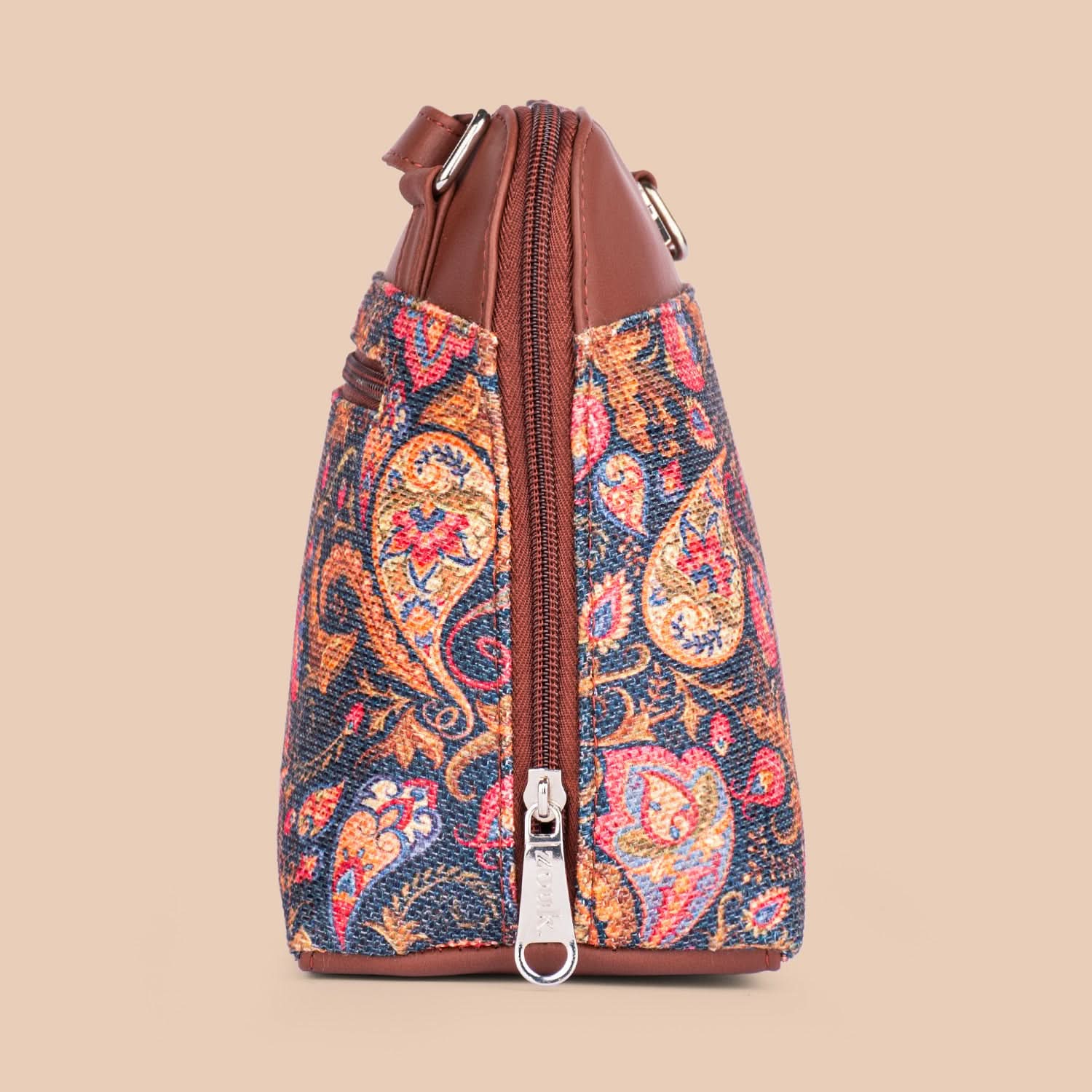 Paisley Print OOO Sling Bag
