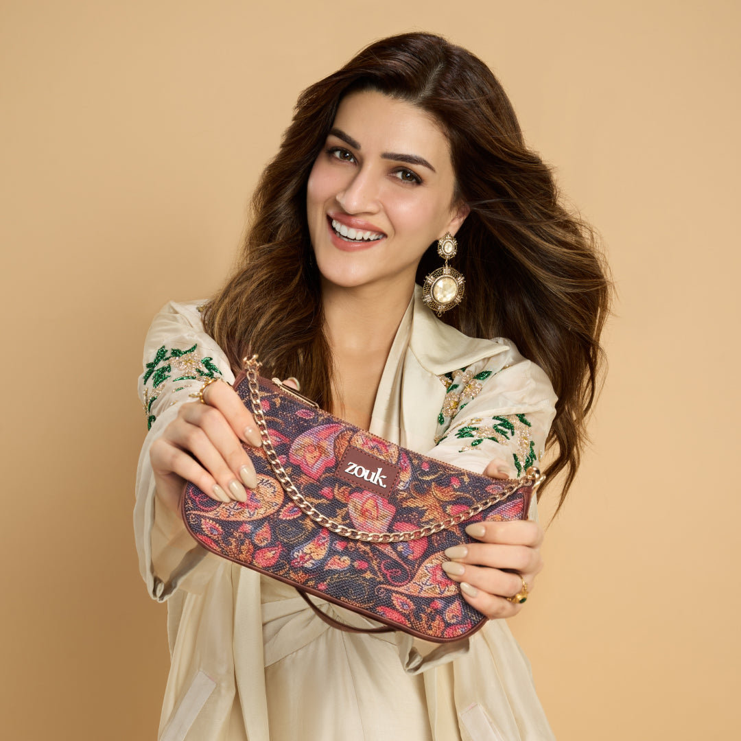 Paisley Print Baguette