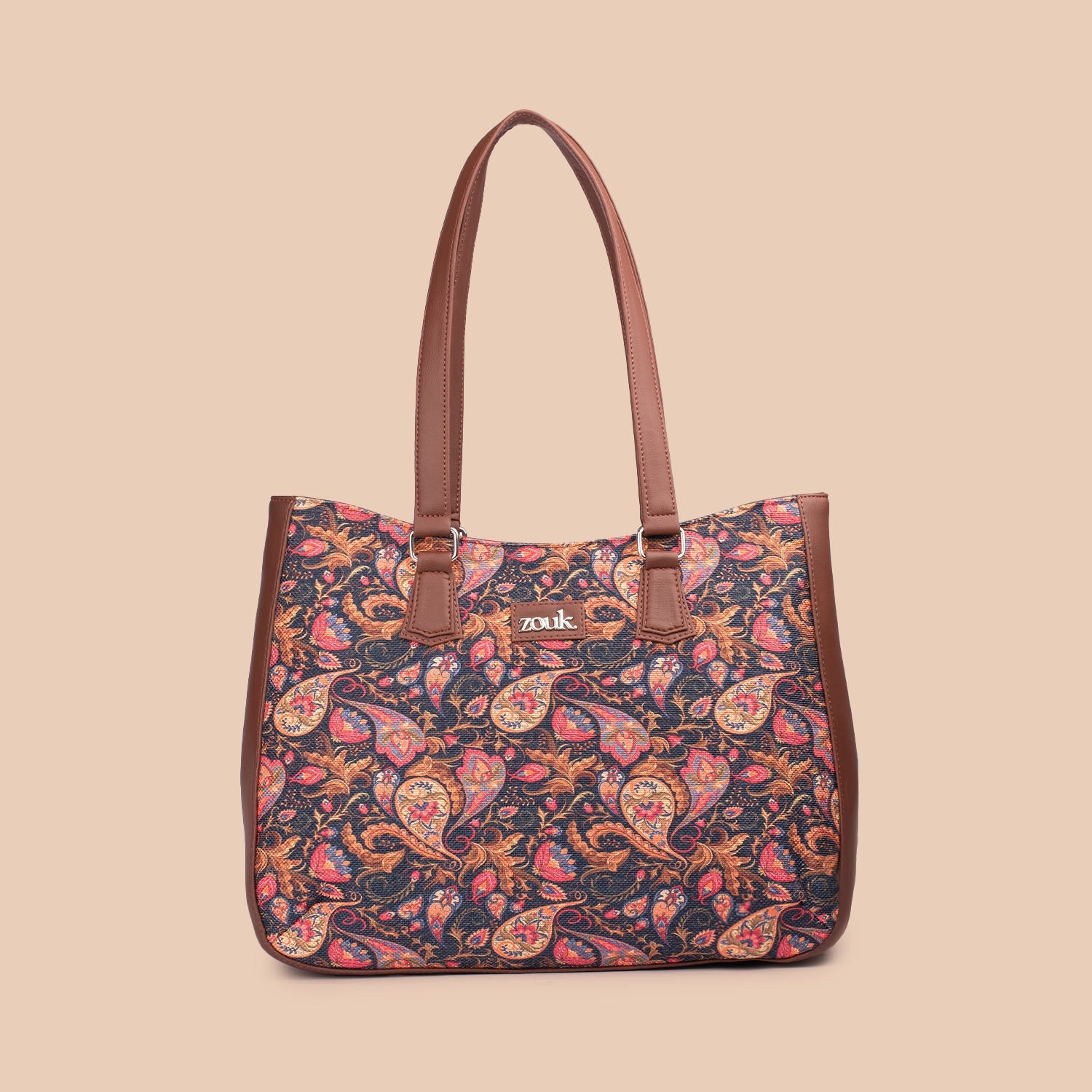 Paisley Print Getaway Handbag