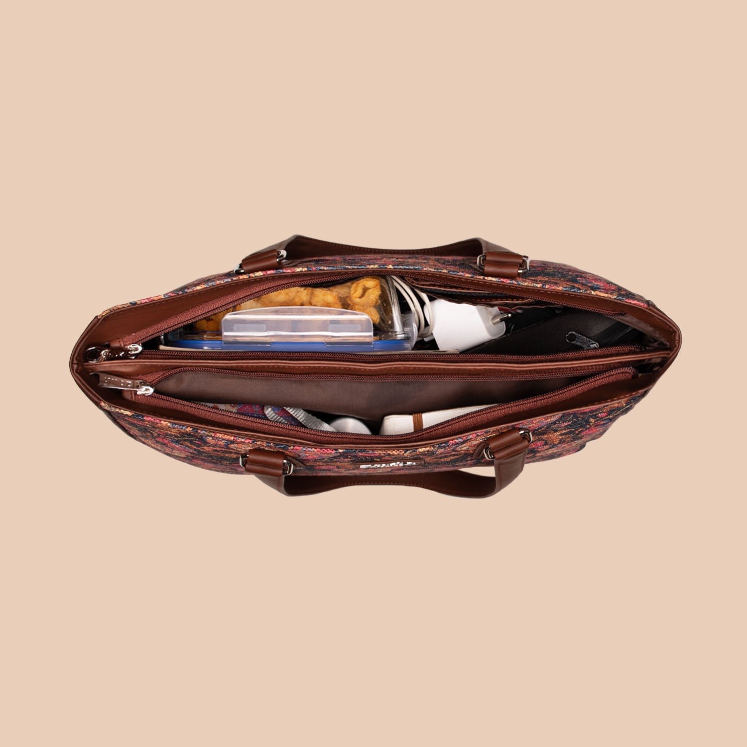 Paisley Print Getaway Handbag