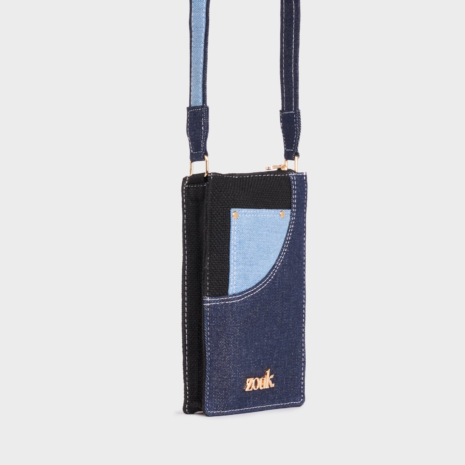 Rumi Phone Sling Jet Black