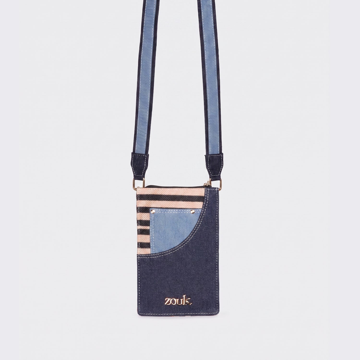 Rumi Phone Sling Qutub Stripes