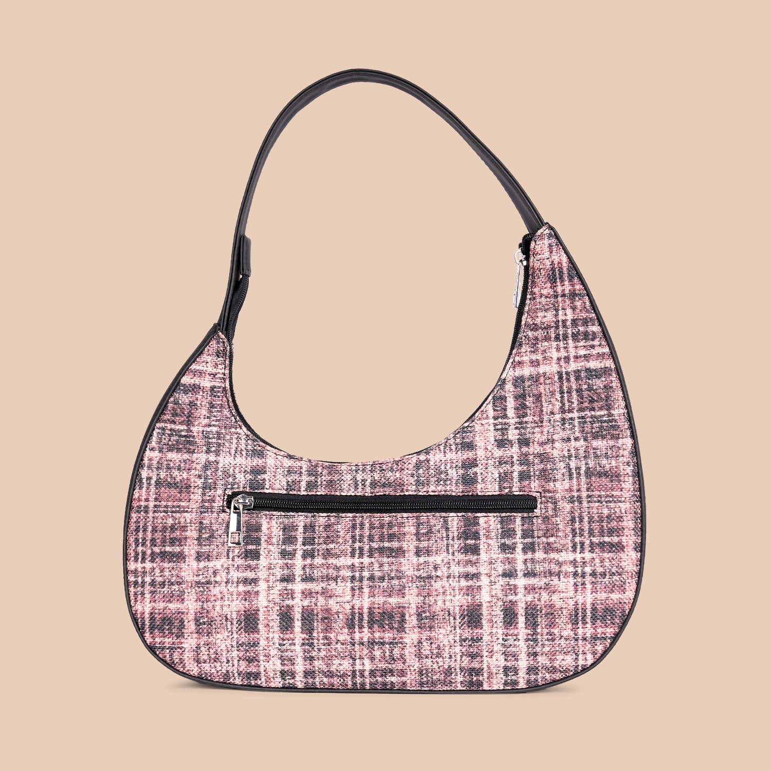 ZIP-Pixi Baguette - Cashmere Noir (Pink)