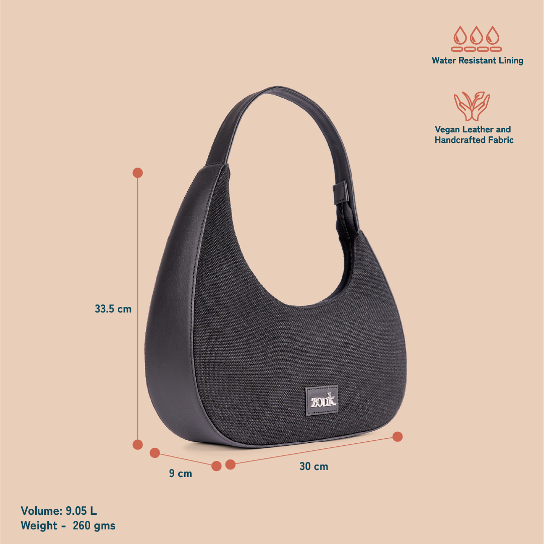 Pixi Baguette - Jet Black